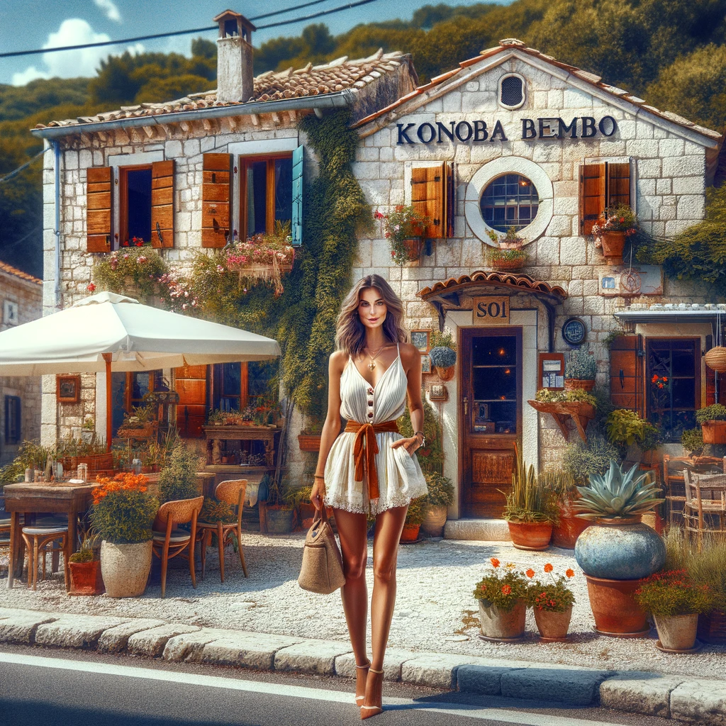 Konoba Bembo Tavern Restaurant Bale Valle Kroatien Roadtrip Istrien #visitcroatia #visitbale