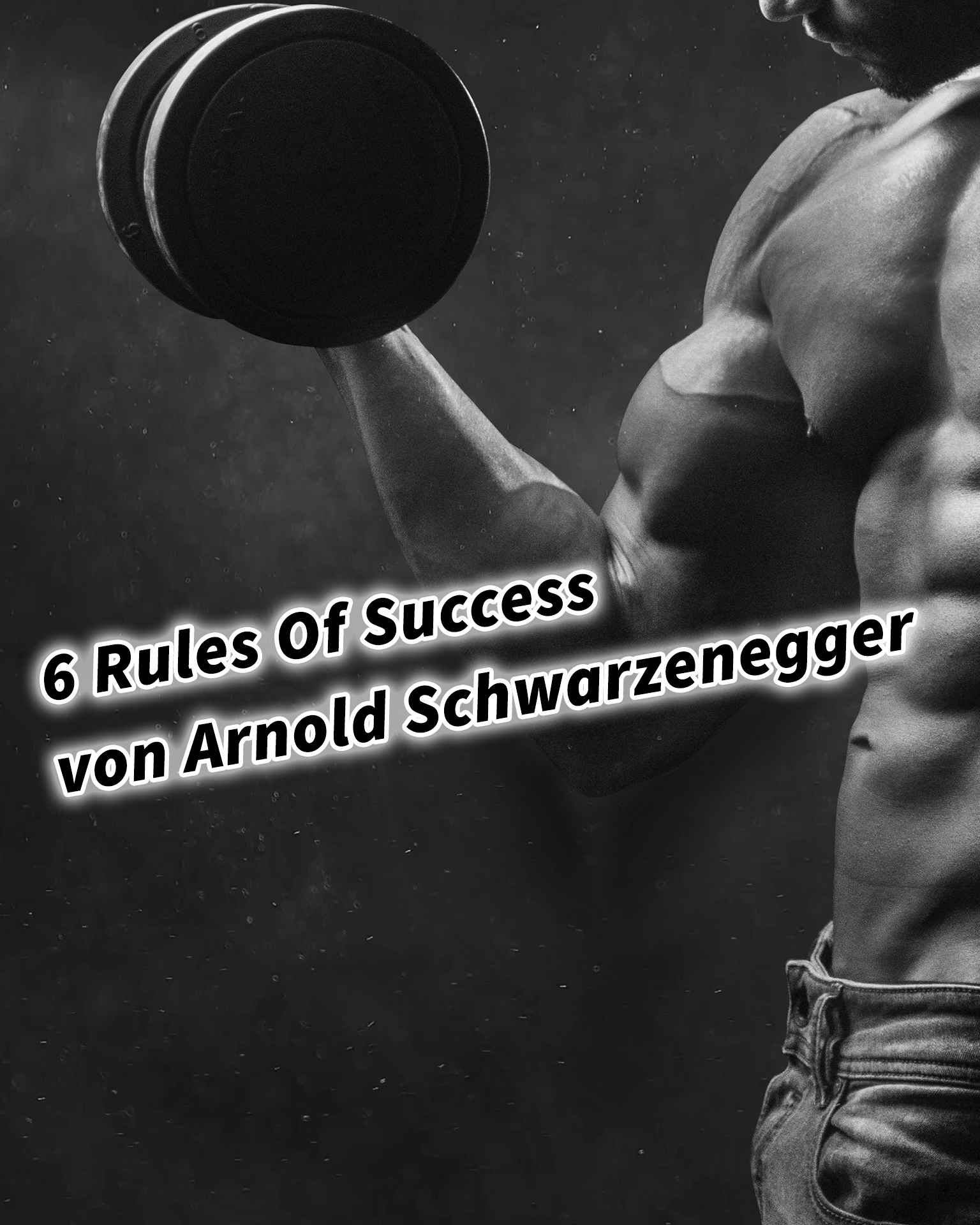 6 Rules Of Success von Arnold Schwarzenegger #GedankenZumLeben