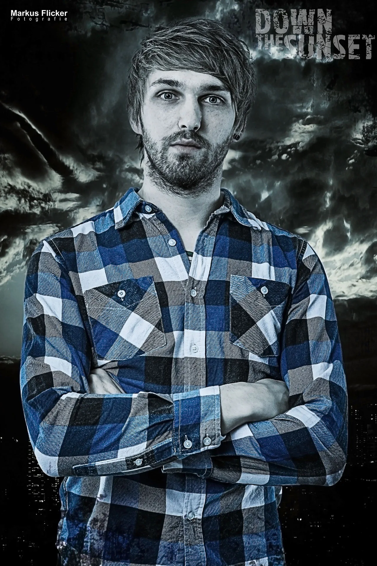 Down The Sunset Band Promotionfotos Coverfotos Imagefotos und kreative Bildbearbeitung mit Adobe Photoshop