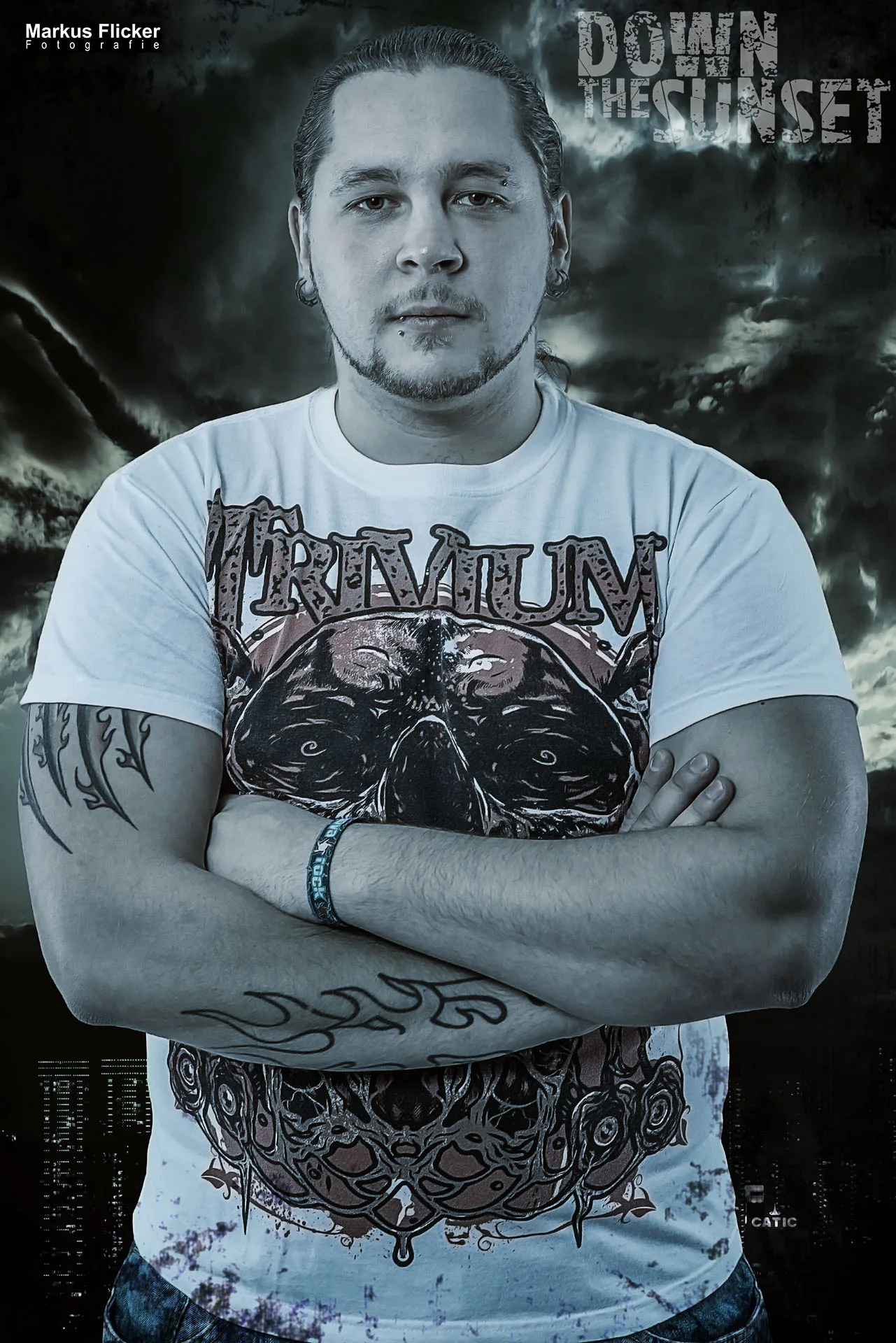 Down The Sunset Band Promotionfotos Coverfotos Imagefotos und kreative Bildbearbeitung mit Adobe Photoshop