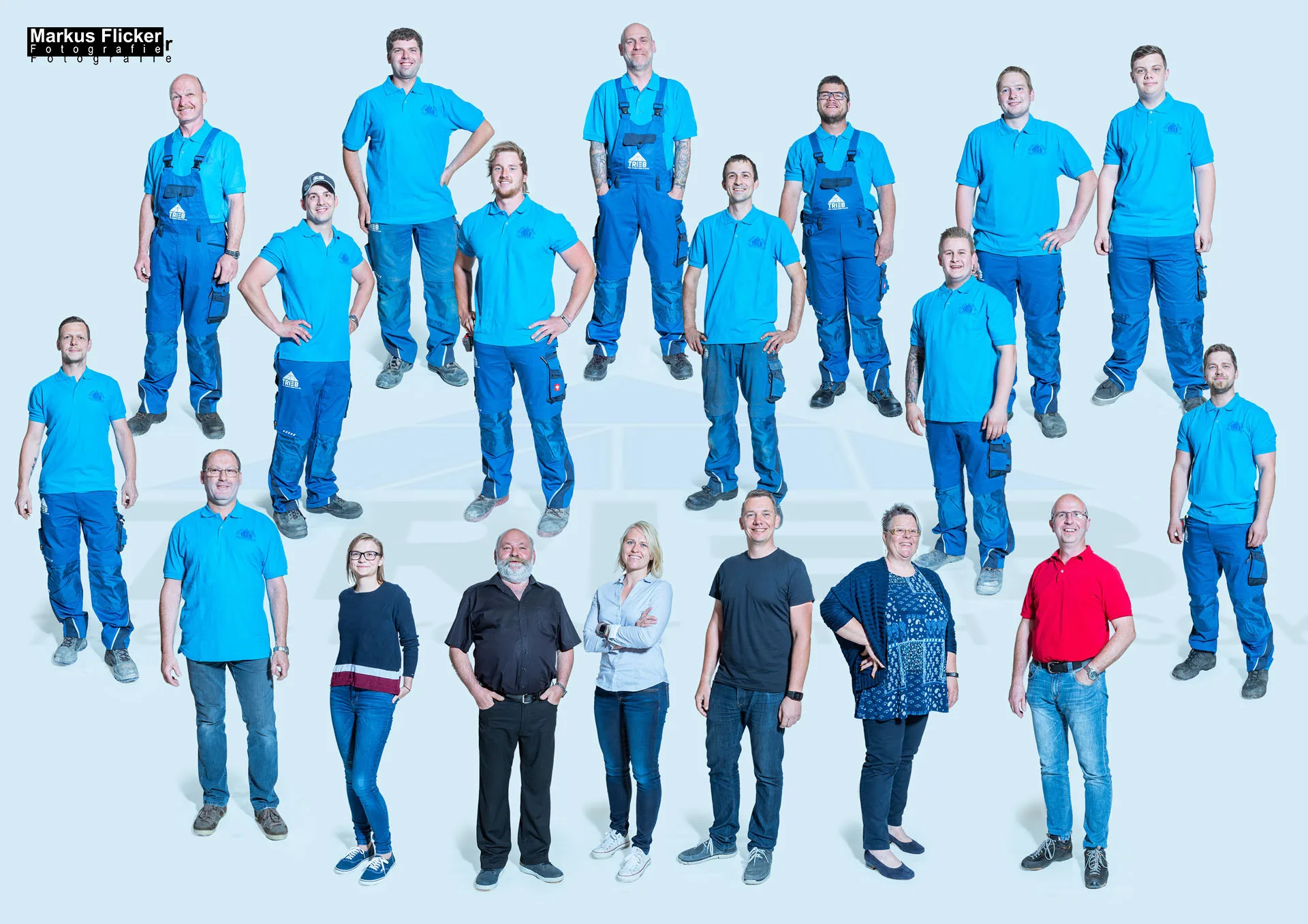 Mitarbeiterfotos Installateur Trieb und Kreimer GmbH & Co KG für Werbung und Social Media in der Steiermark