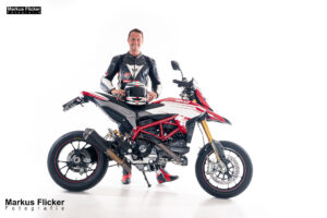 Motorrad Ducati Hypermotard 939 SP Bike Fotoshooting im Fotostudio