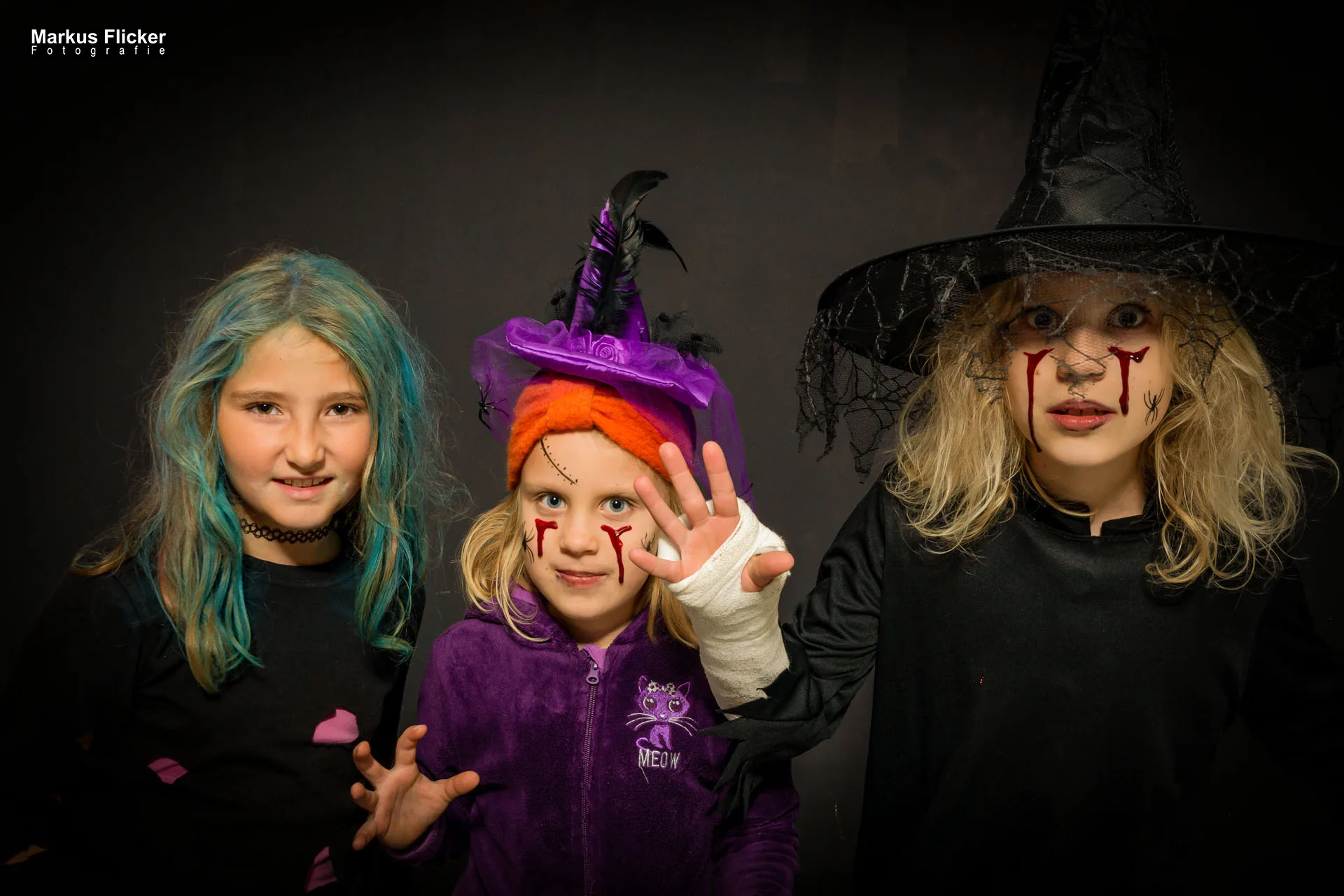 Fotoshooting Halloween im Fotostudio Bildideen Bildbearbeitung Hexen, Geister, Zombies, Clowns, Vampire mit Kinder und Erwachsene... Adobe Photoshop