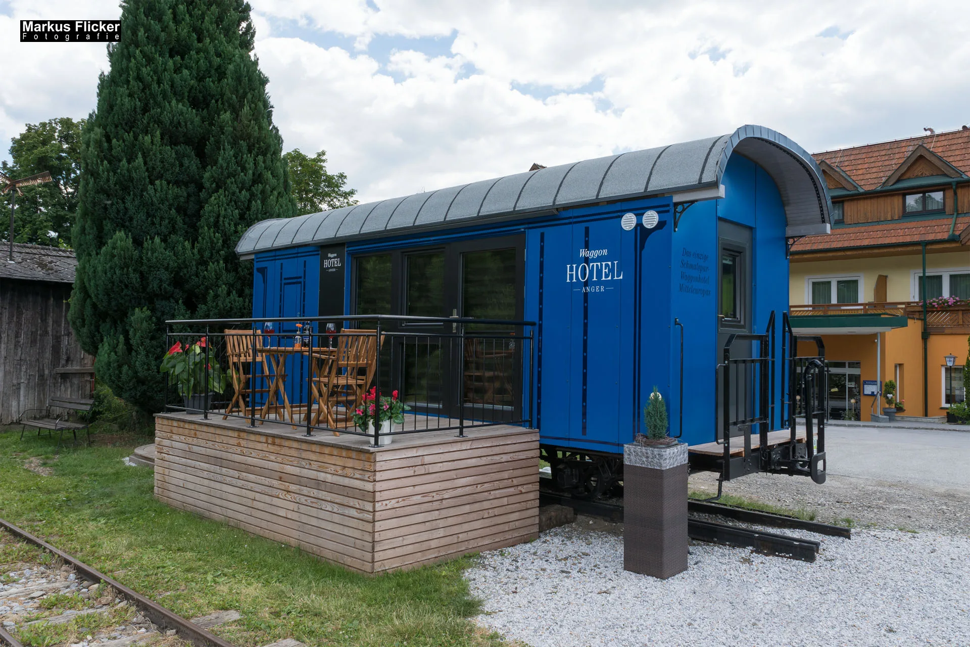 3 Stern Hotel Angerer-Hof mit Waggon Hotel in Anger