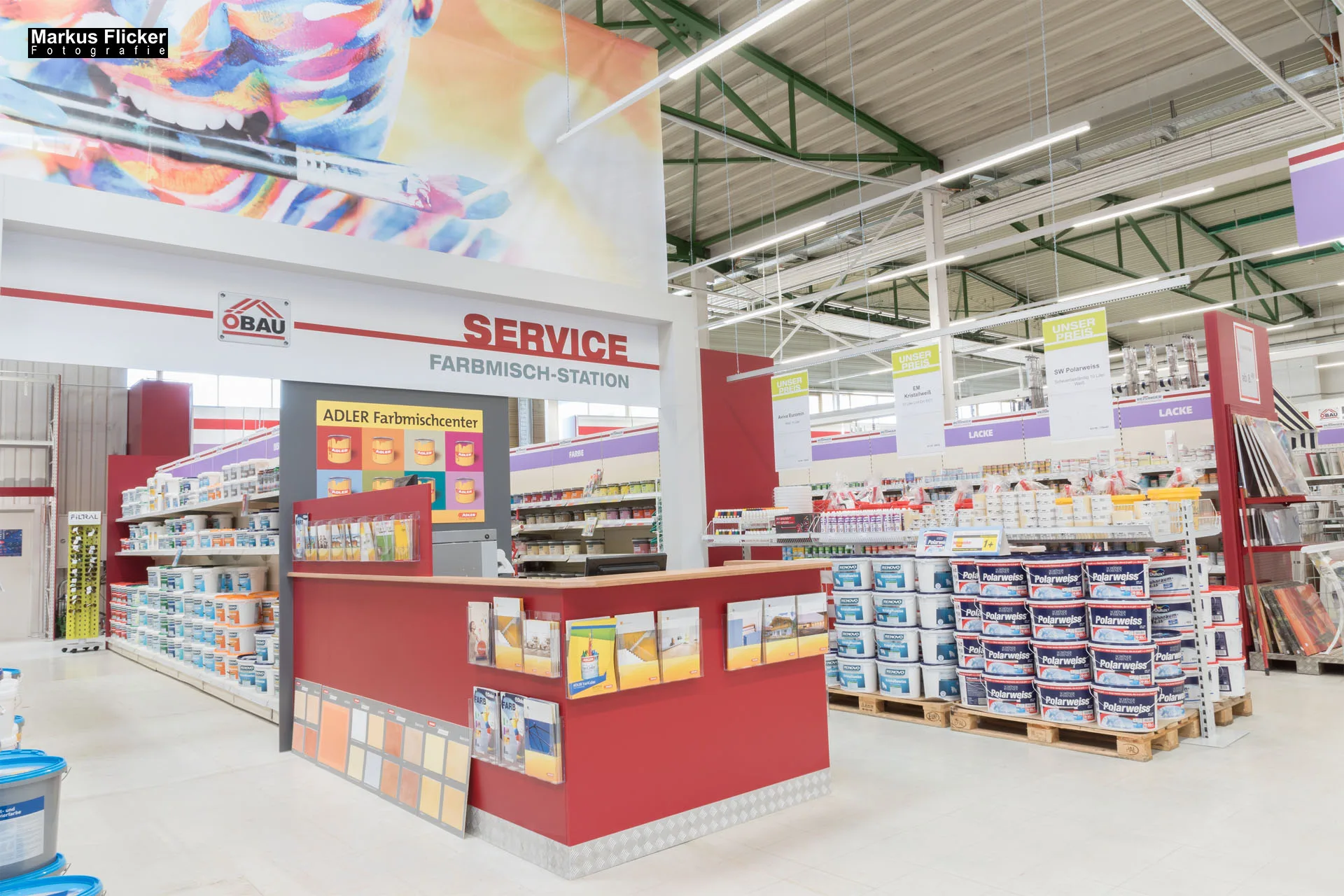 ÖBAU Reisinger (R+R Fachmarkt GmbH) Baumarkt Baustoffe