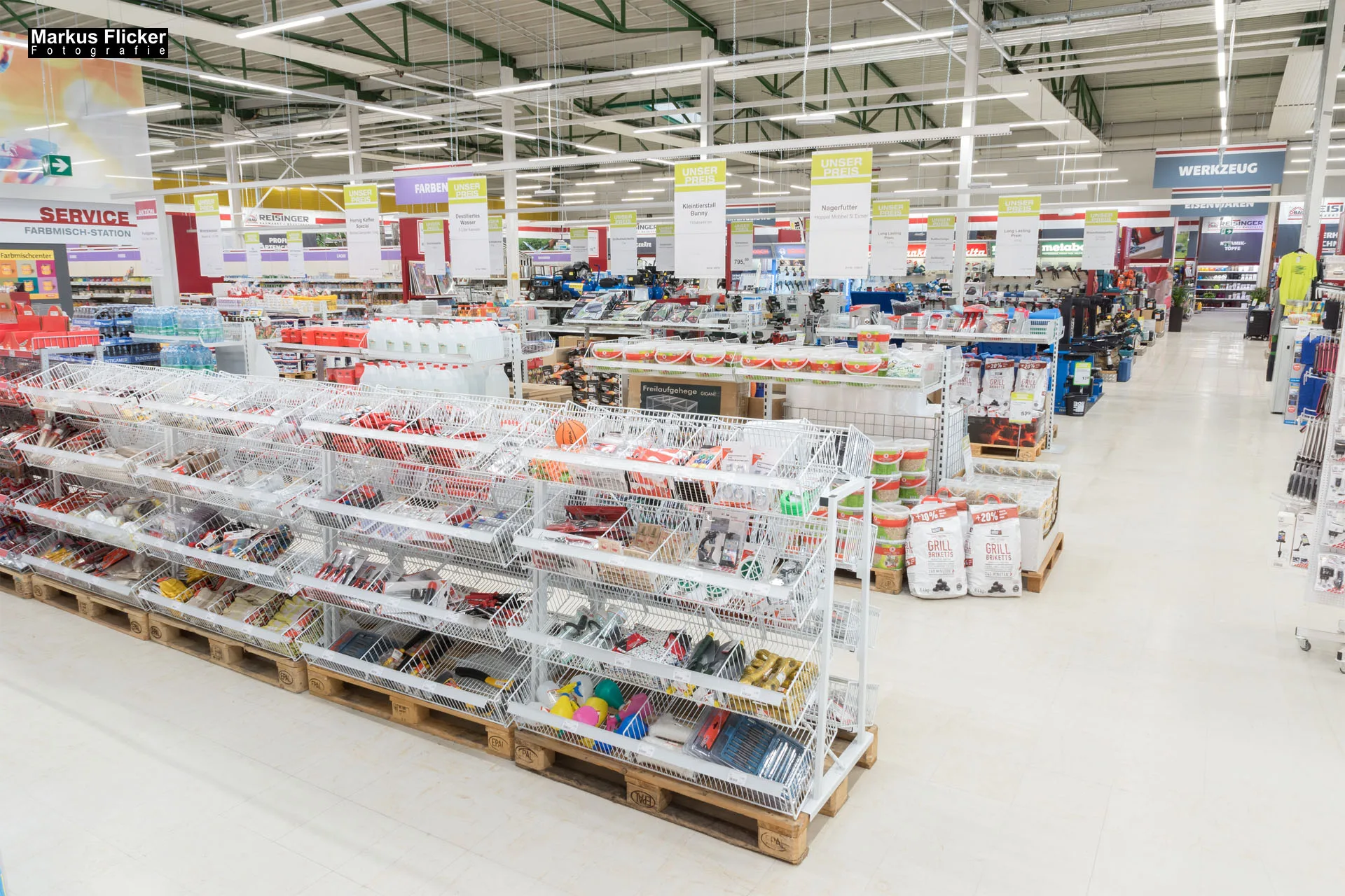 ÖBAU Reisinger (R+R Fachmarkt GmbH) Baumarkt Baustoffe