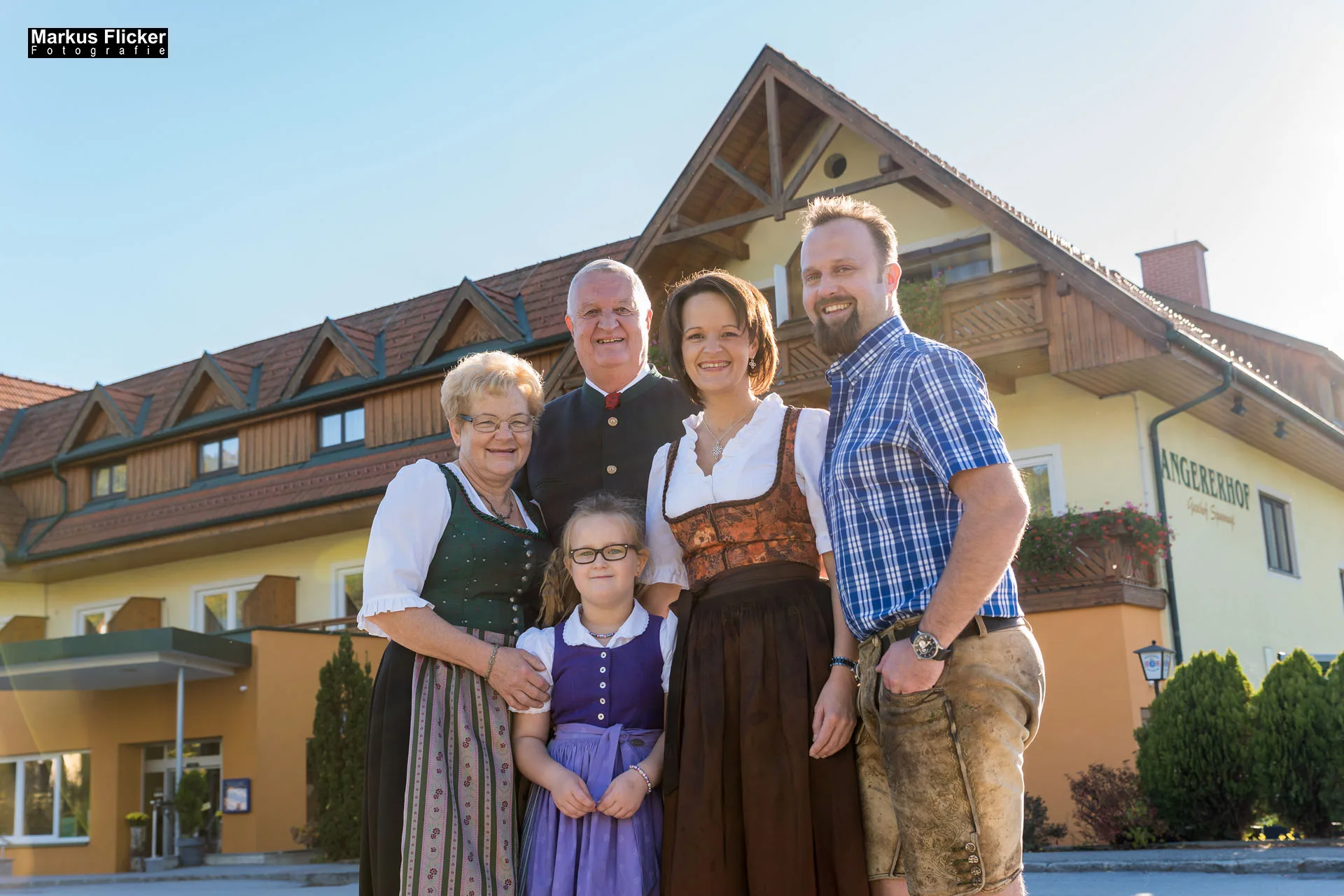 3 Stern Hotel Angerer-Hof mit Waggon Hotel in Anger