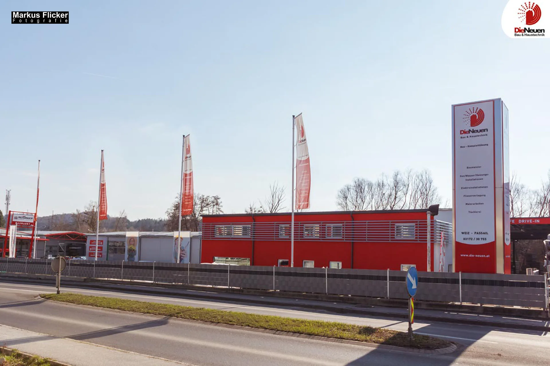 DieNeuen Bau & Haustechnik Neubau und Sanierung Werbefotos Referenzfotos Baufirma