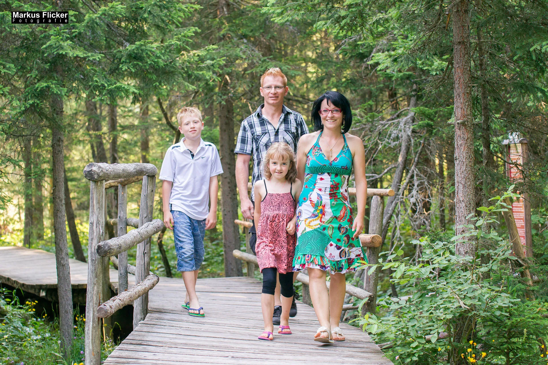 Familienfotos auf der Teichalm und am Moorlehrpfad im Almenland