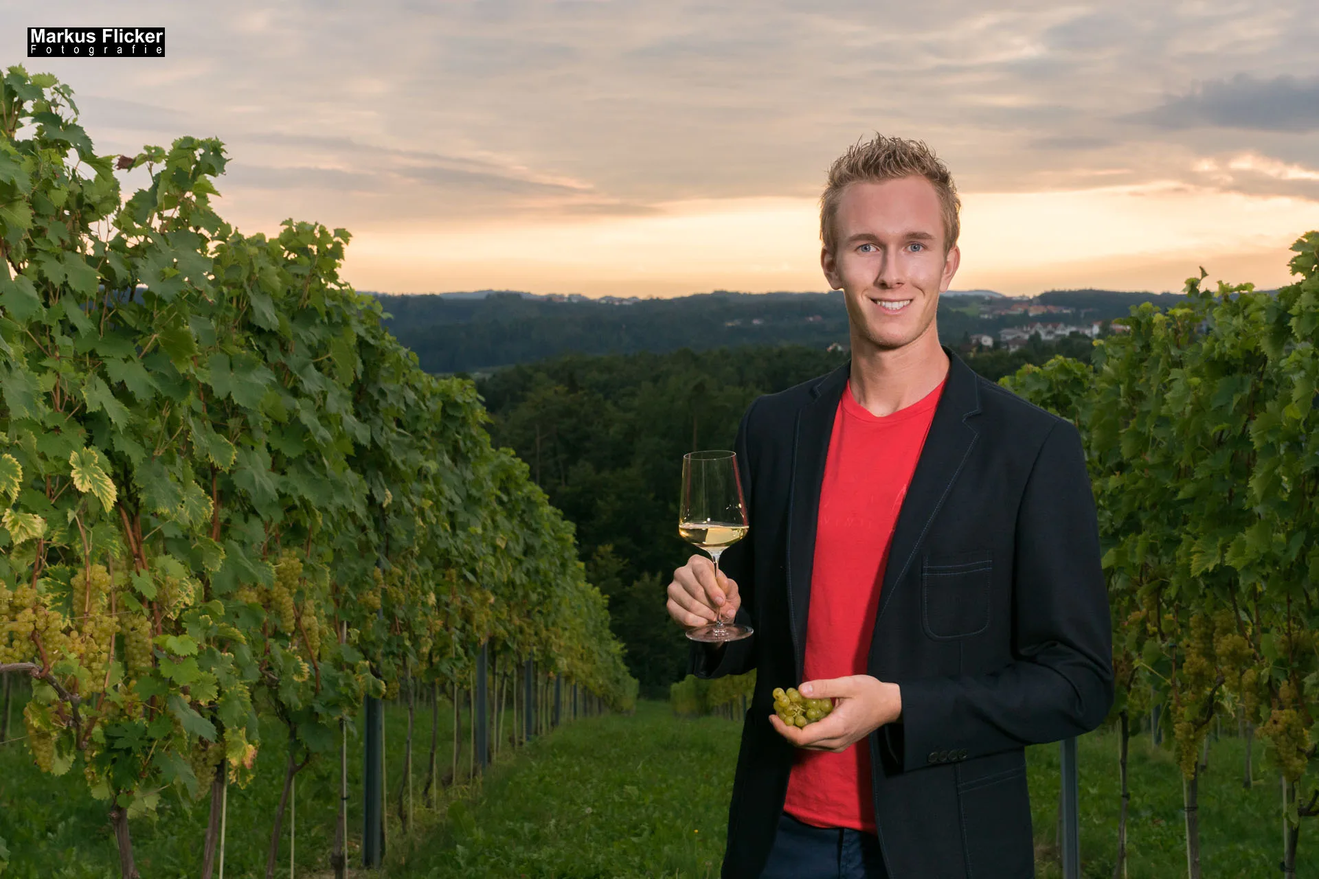 Weingut Michael am Rosenberg Werbefotos Wein Steiermark Österreich im Fotostudio Produktfoto