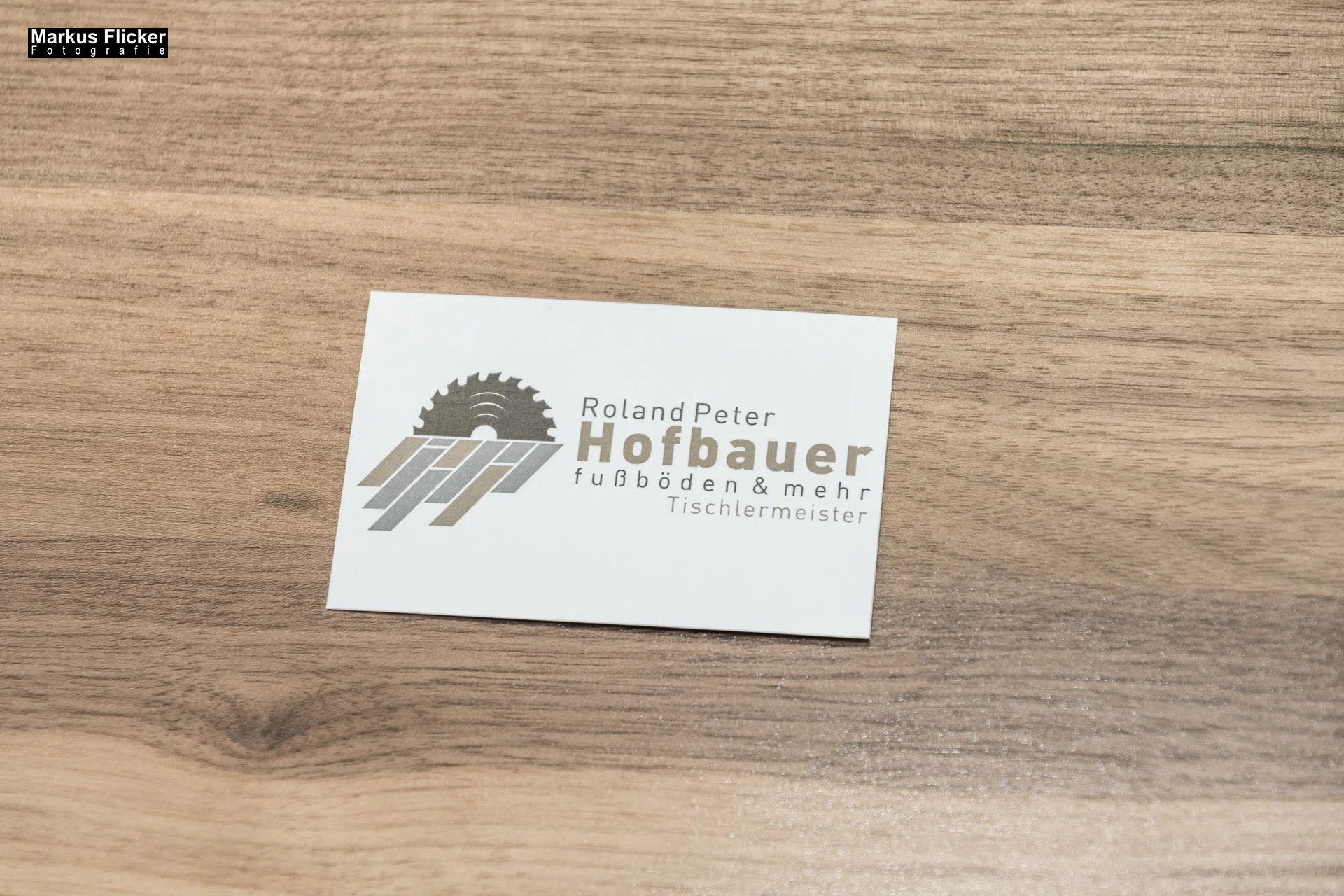 Mobiler Tischlermeister Roland Peter Hofbauer Werbefotos für Druck und Social Media