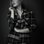 Model Silvia Fotoshooting im Studio
