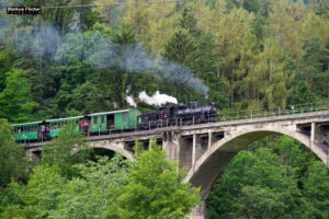 Feistritztalbahn Anger Birkfeld Tourismus Bummelzug Eisenbahn Zug in der Steiermark Österreich