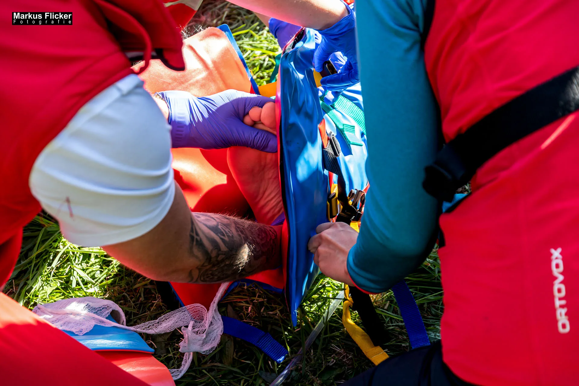 Mehr über den Artikel erfahren Bergrettung Einsatz Steiermark Fotos beim Wildsau Dirtrun 2019