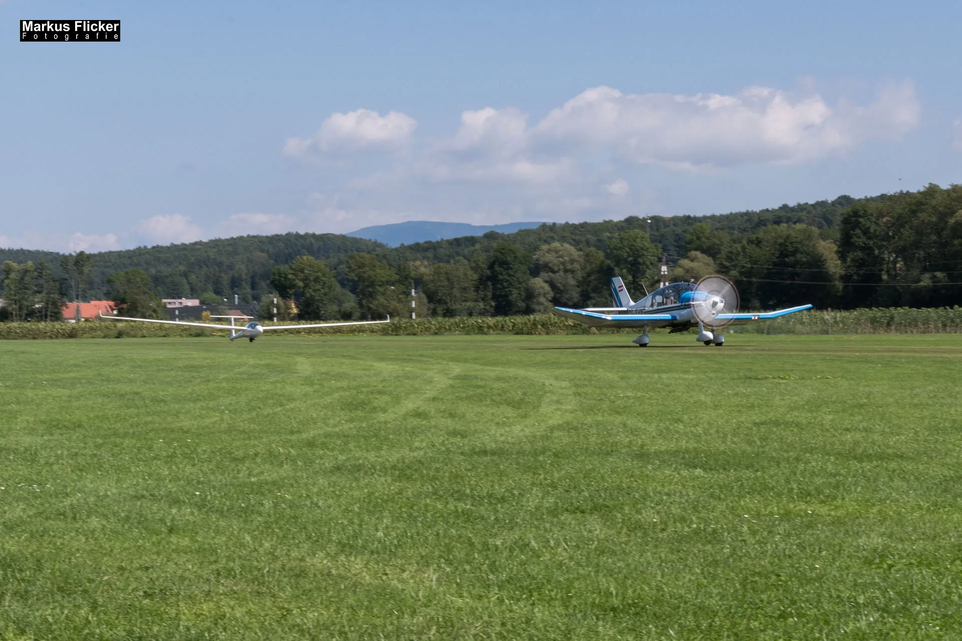 Werbefotos Flugplatz LOGW Flugsportclub Unterfladnitz ASKÖ Flugsport-Club Steiermark Österreich Segelflugzeug inkl. 37 Tipps und Tricks