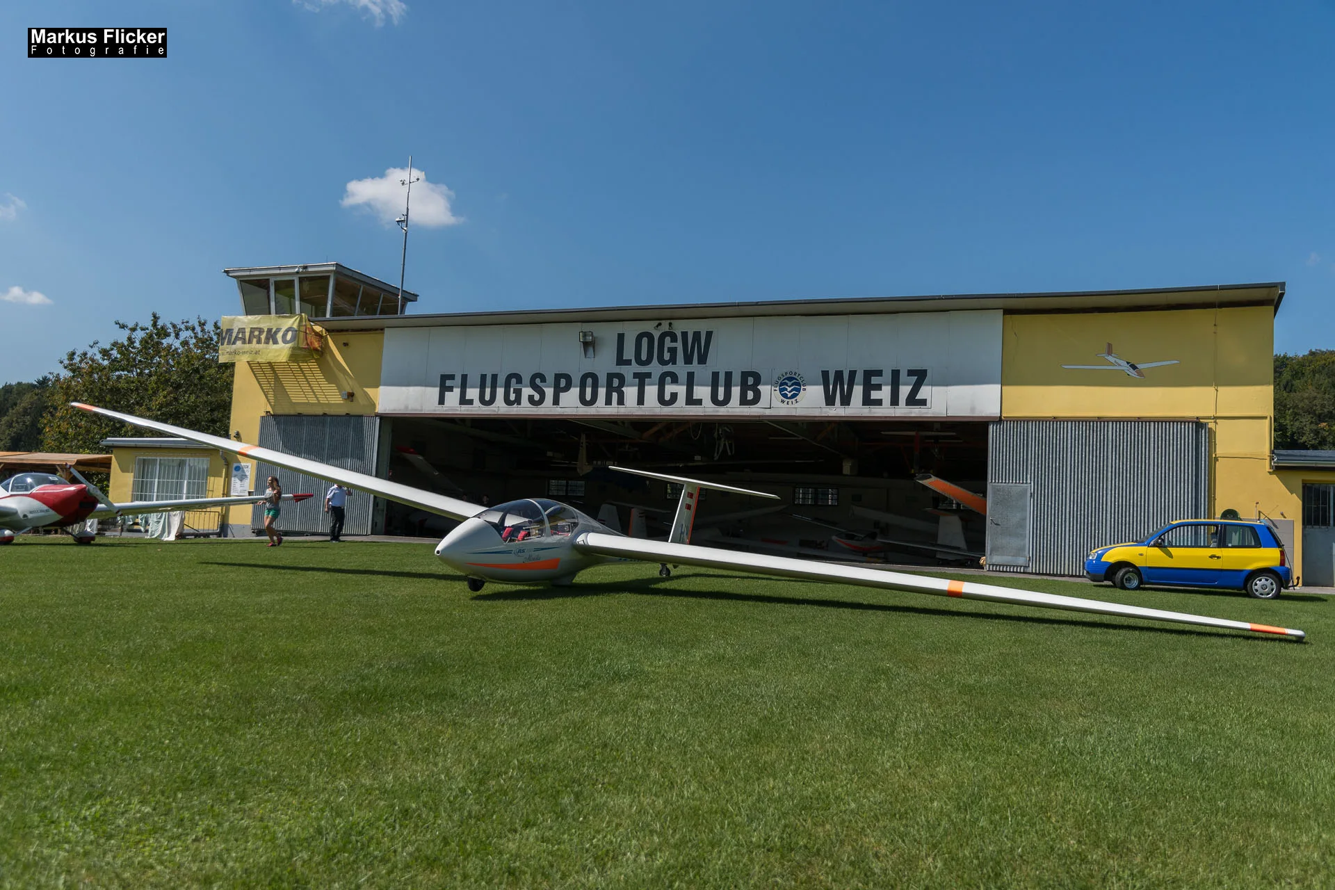 Werbefotos Flugplatz LOGW Flugsportclub Unterfladnitz ASKÖ Flugsport-Club Steiermark Österreich Segelflugzeug inkl. 37 Tipps und Tricks