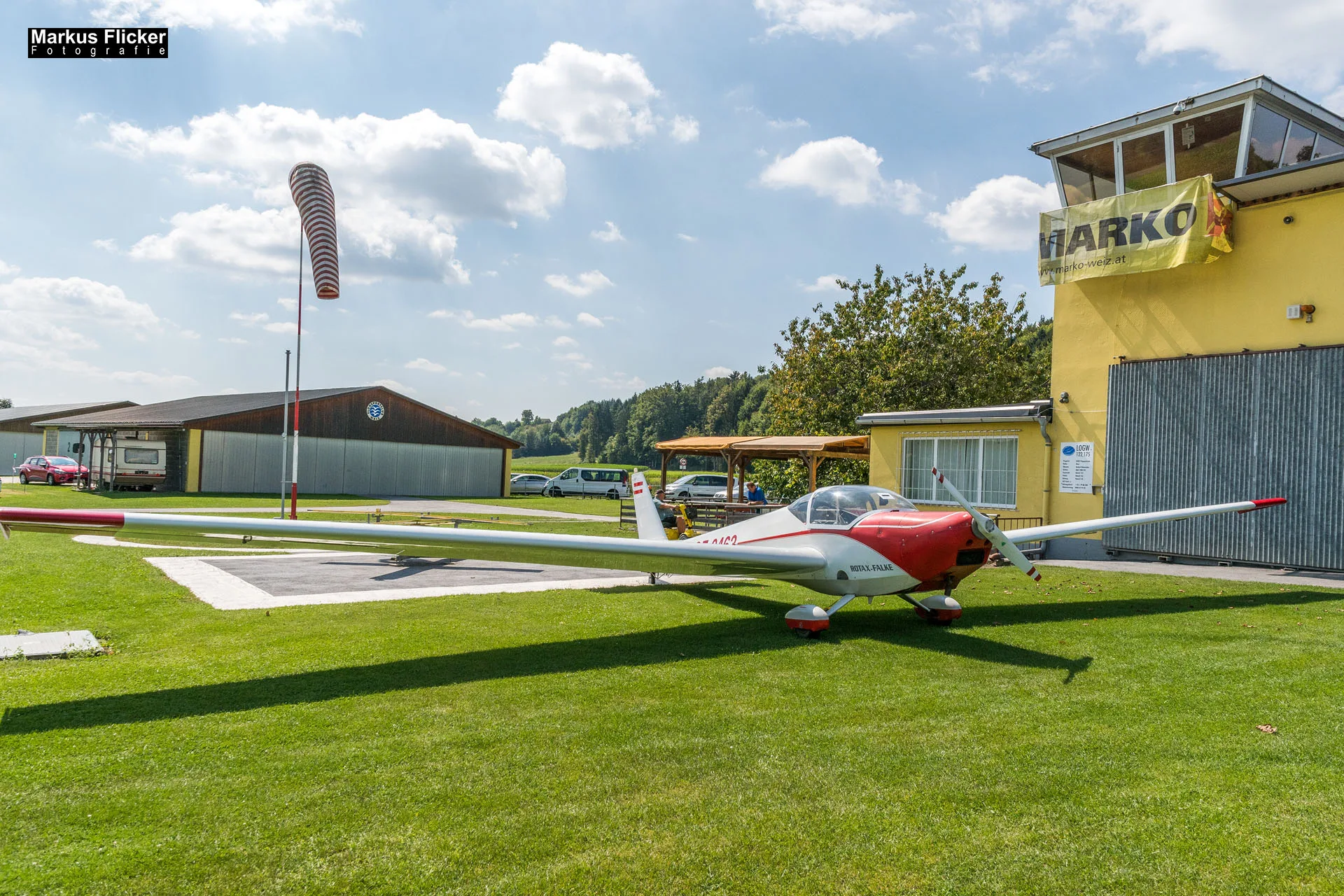 Werbefotos Flugplatz LOGW Flugsportclub Unterfladnitz ASKÖ Flugsport-Club Steiermark Österreich Segelflugzeug inkl. 37 Tipps und Tricks