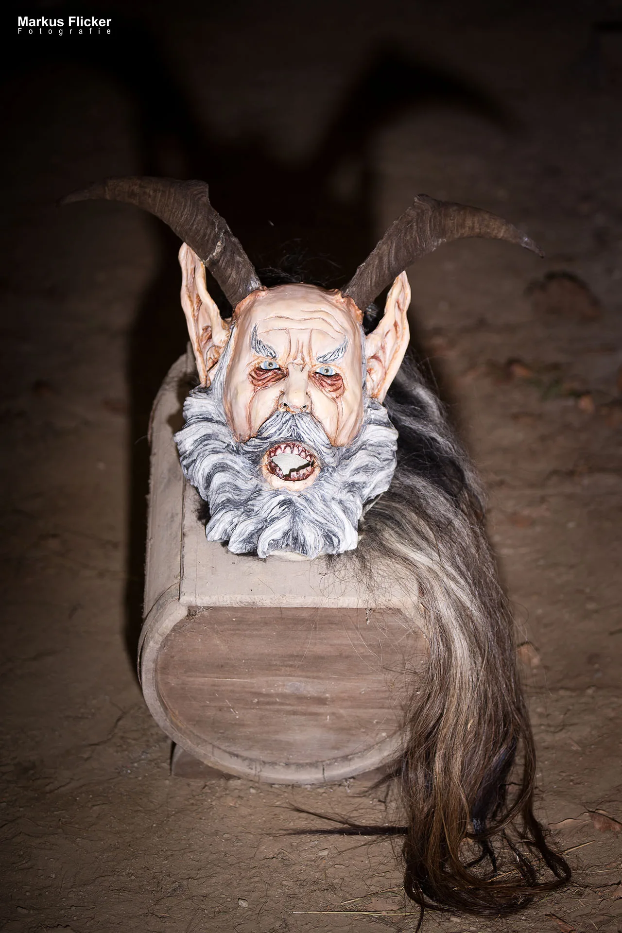 Vides Teufels Pass Perchten Fotoshooting