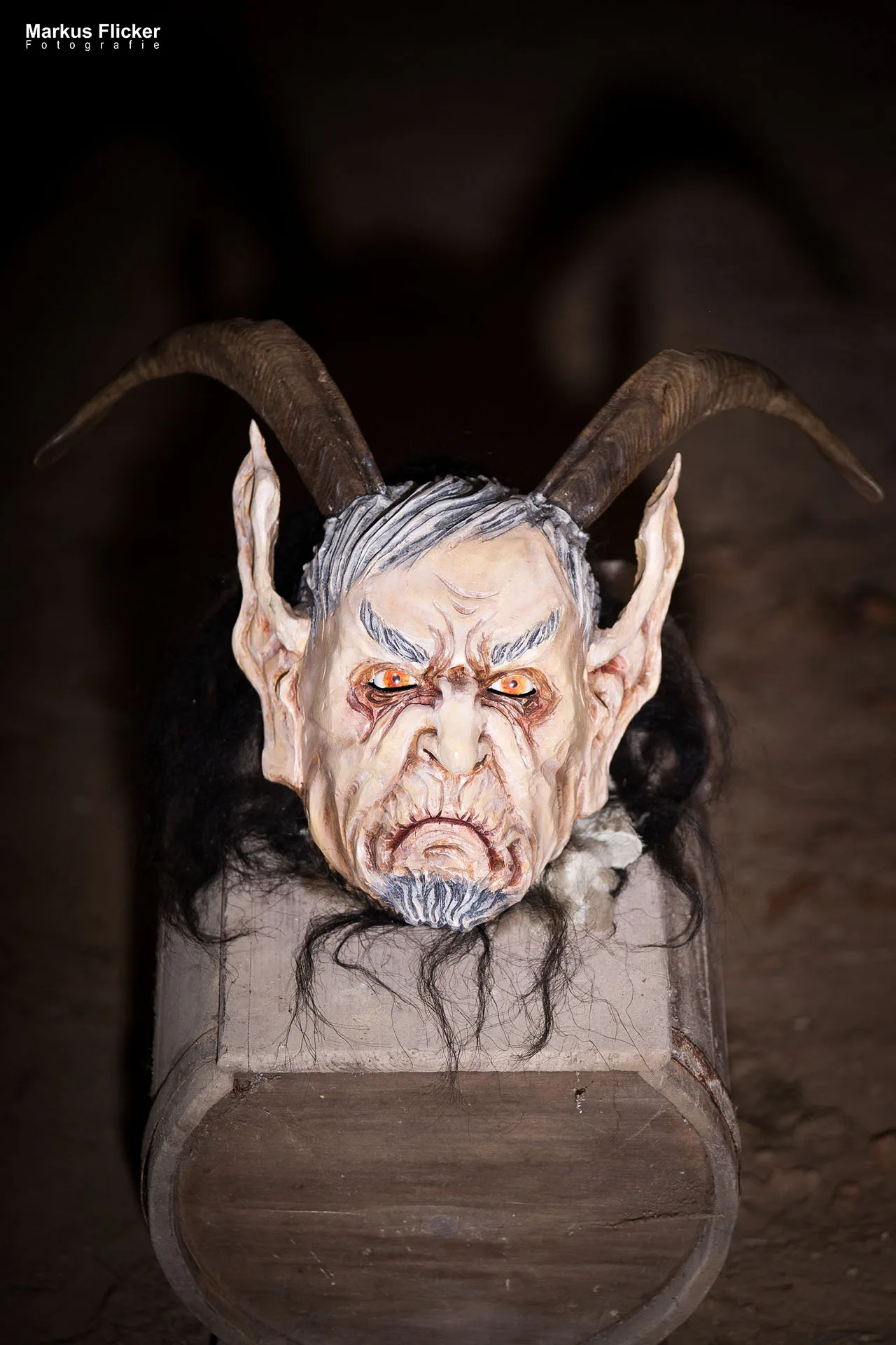 Vides Teufels Pass Perchten Fotoshooting