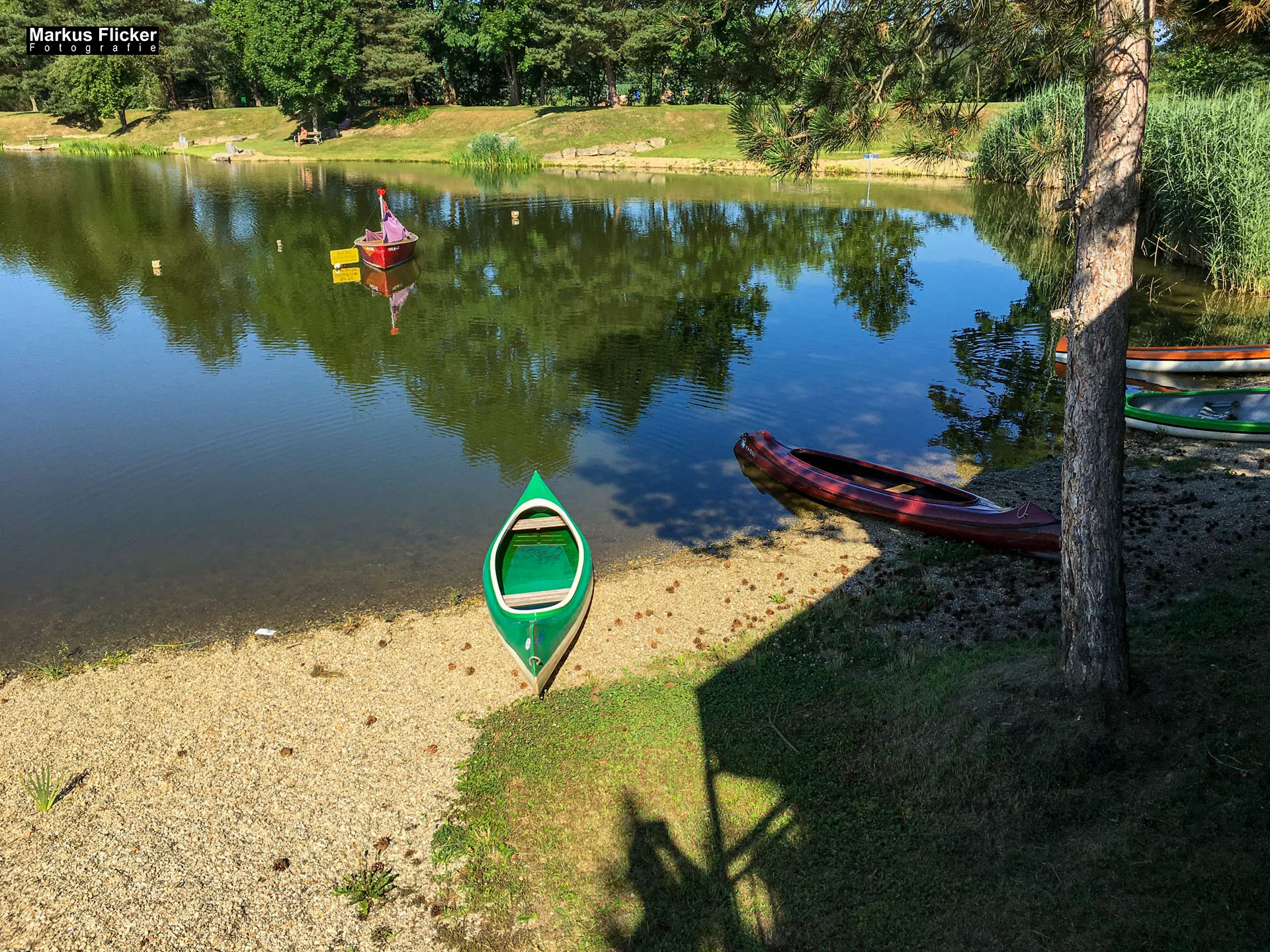 Freizeitzentrum Großsteinbach, Strandgut und Schachblume