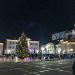 Silvester am Meer Neujahr in Piran Slowenien an der Adria