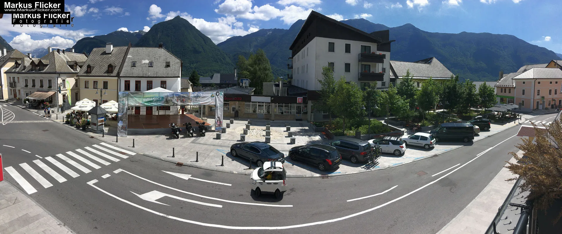 Bovec – Soca / Isonzo in Slowenien im Nationalpark Triglav