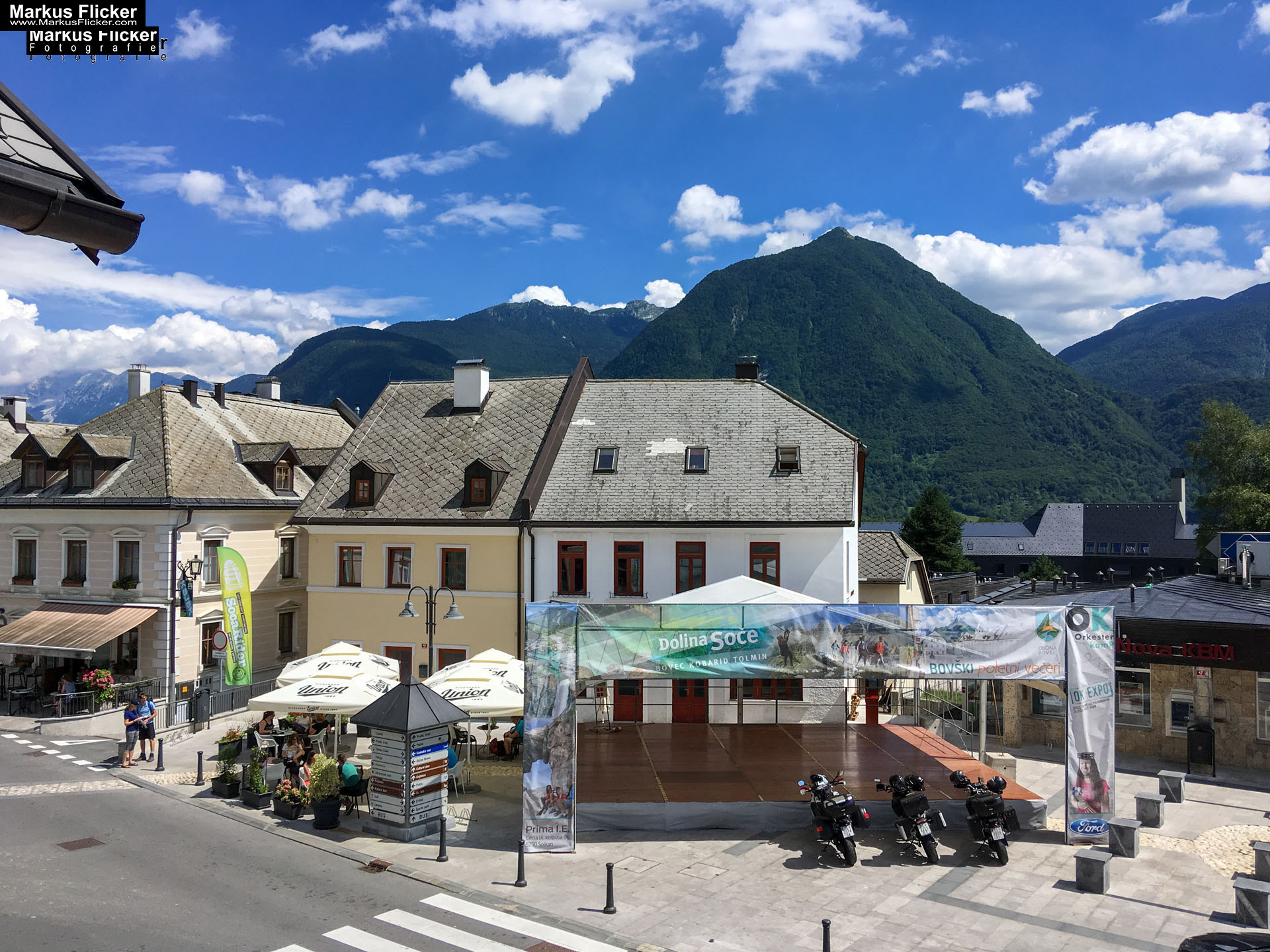 Bovec – Soca / Isonzo in Slowenien im Nationalpark Triglav
