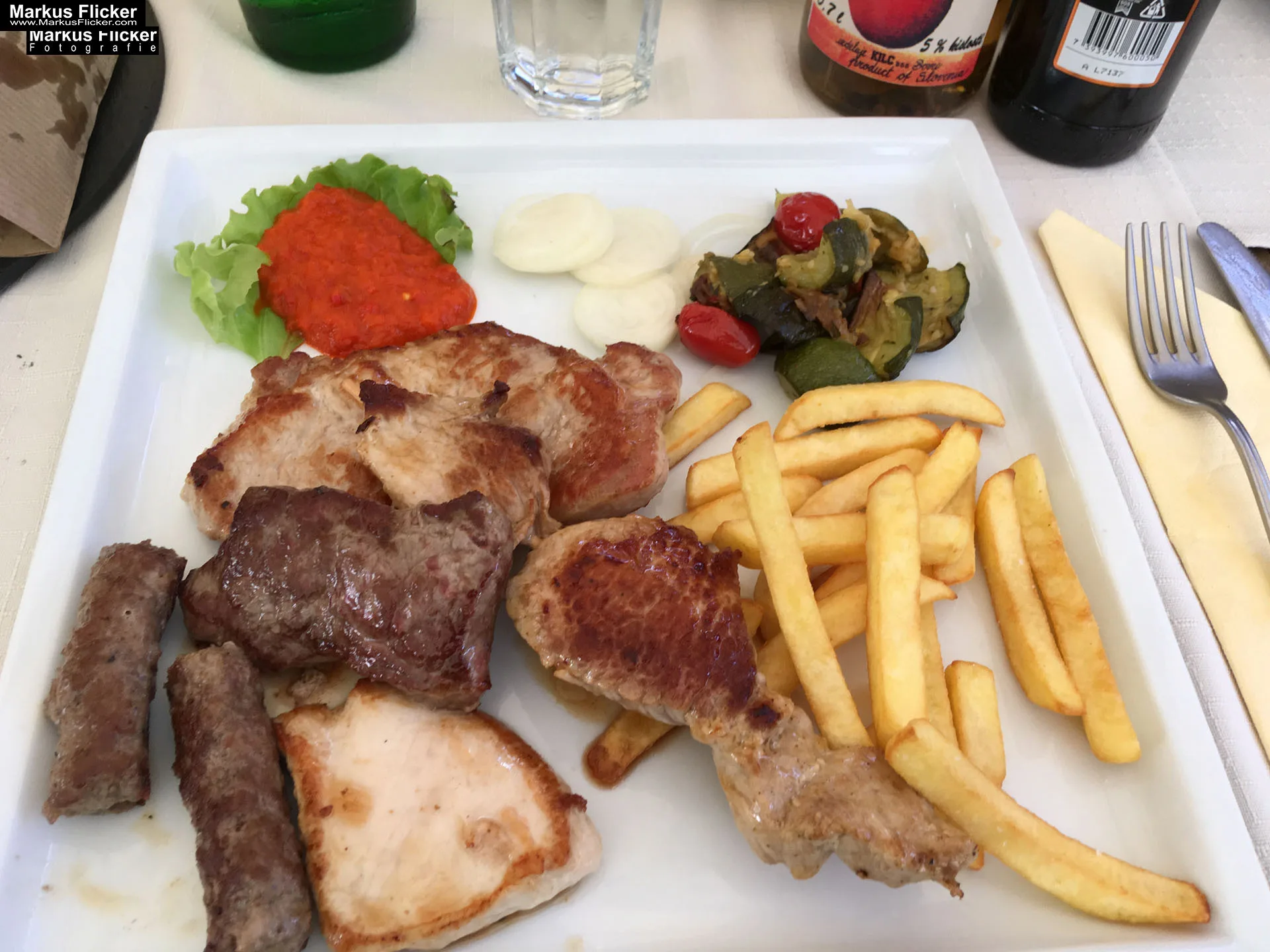 Bovec – Soca / Isonzo in Slowenien im Nationalpark Triglav