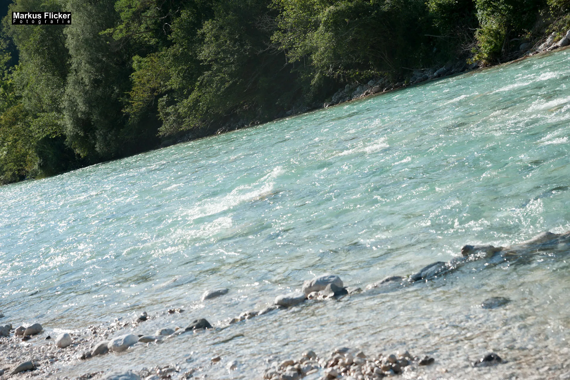 Bovec – Soca / Isonzo in Slowenien im Nationalpark Triglav