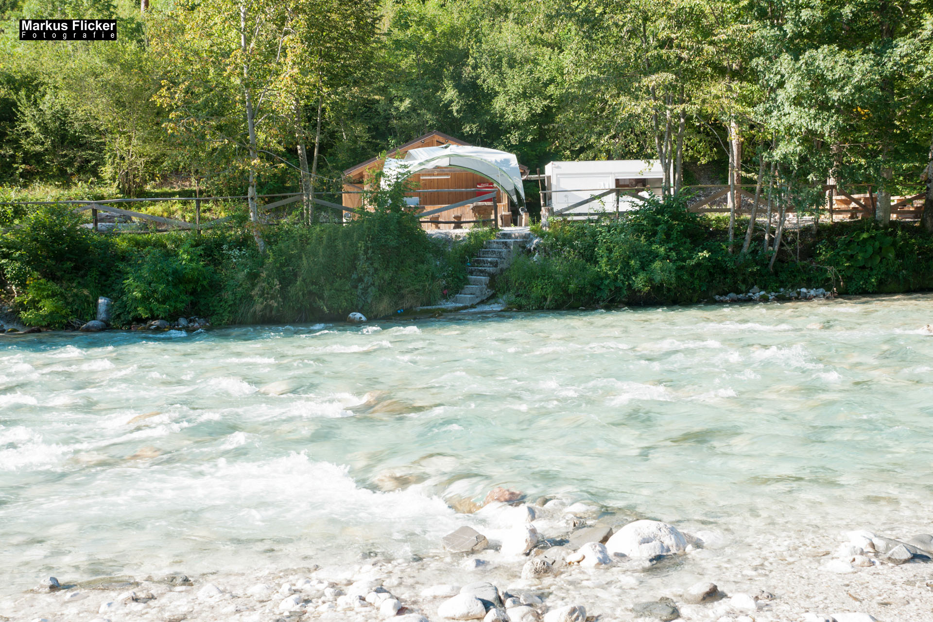 Bovec – Soca / Isonzo in Slowenien im Nationalpark Triglav