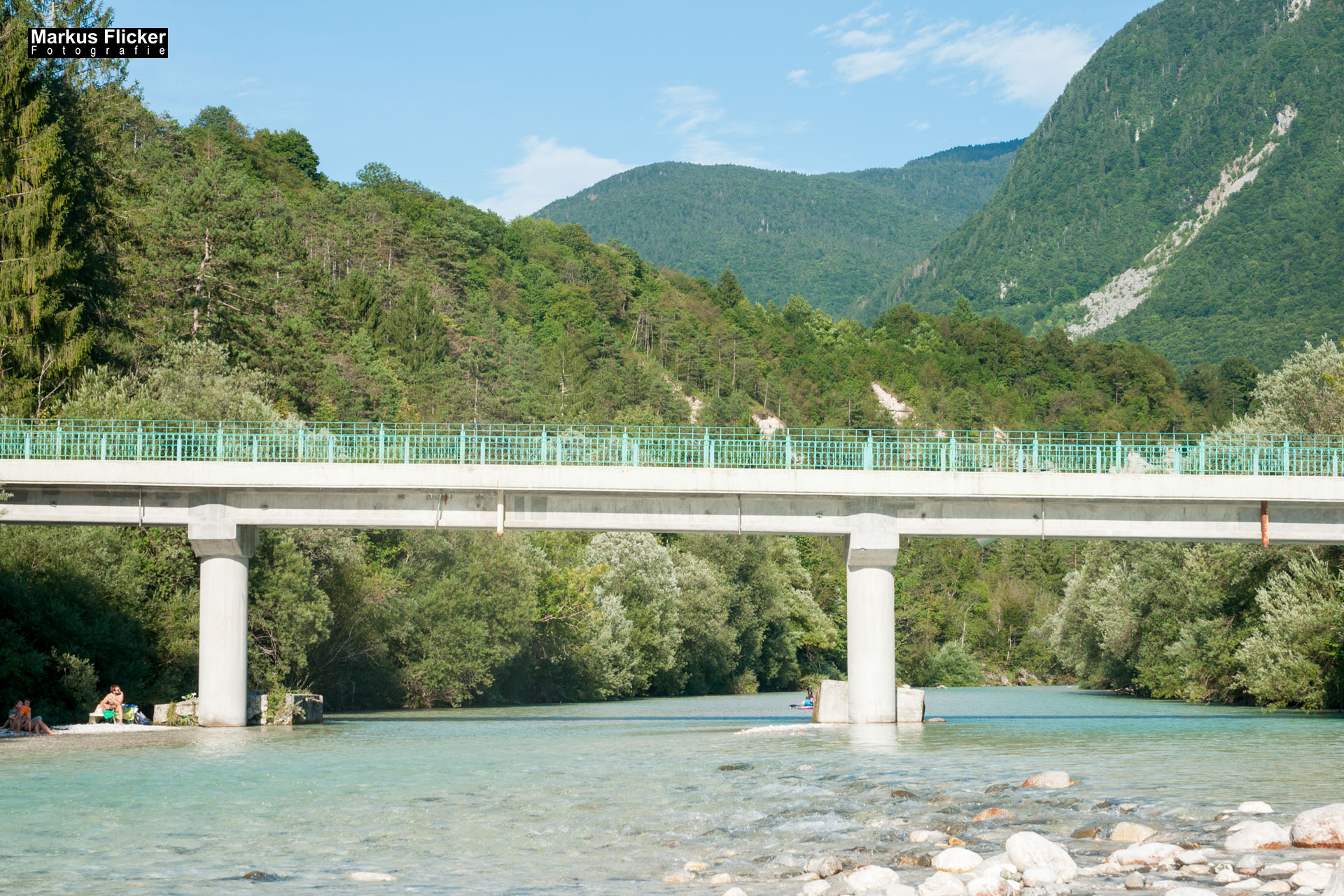 Bovec – Soca / Isonzo in Slowenien im Nationalpark Triglav