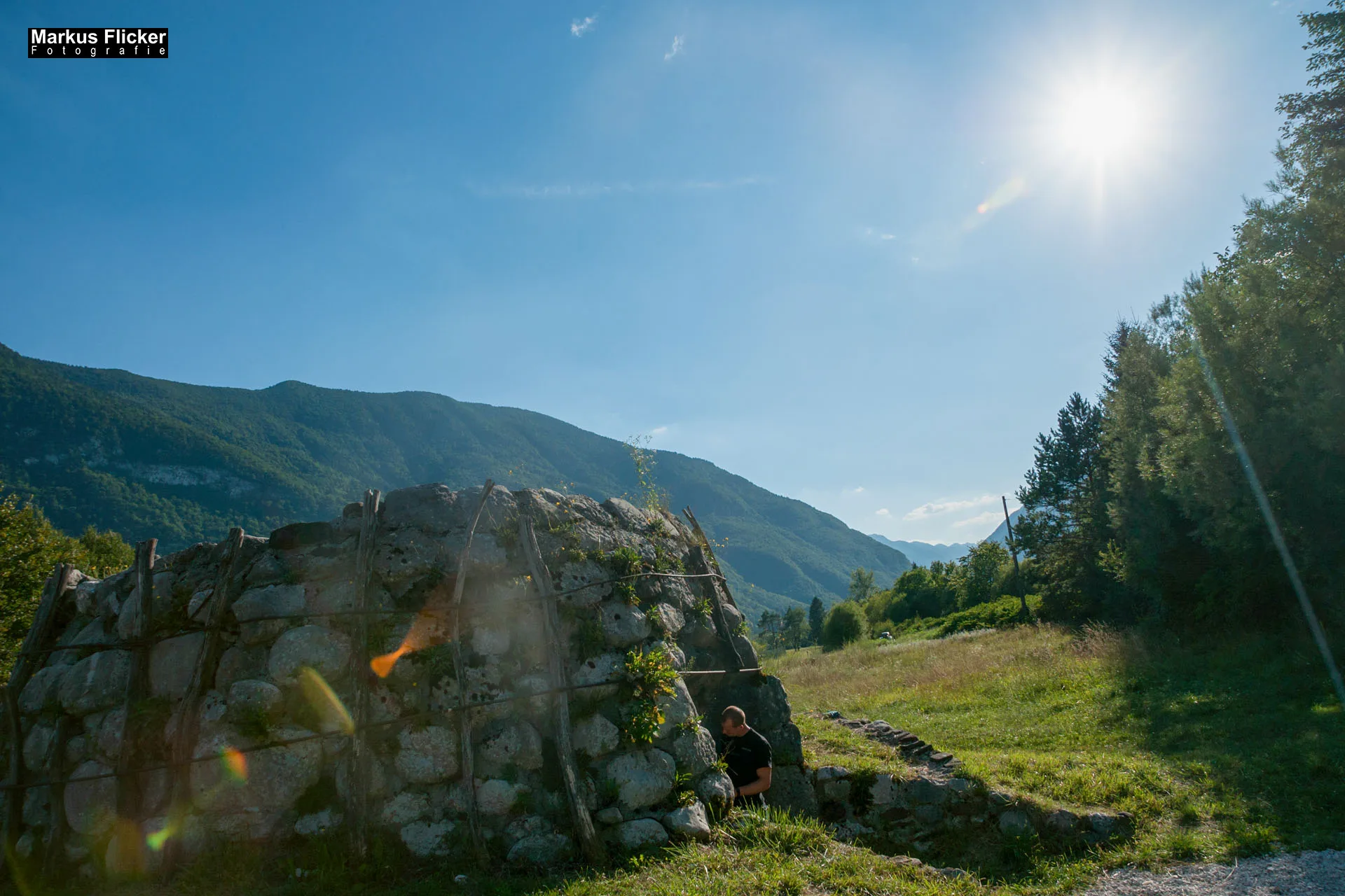 Bovec – Soca / Isonzo in Slowenien im Nationalpark Triglav
