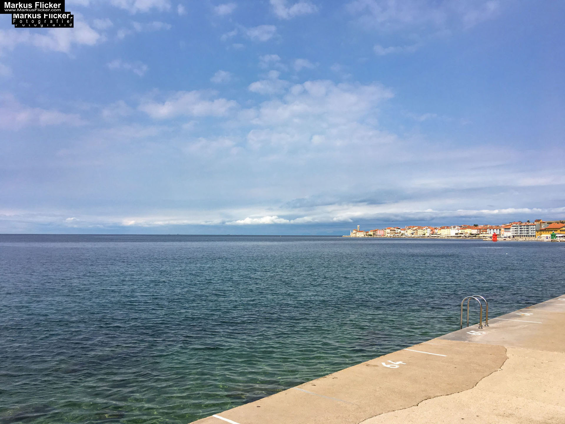 Piran am Meer in Slowenien an der Adria