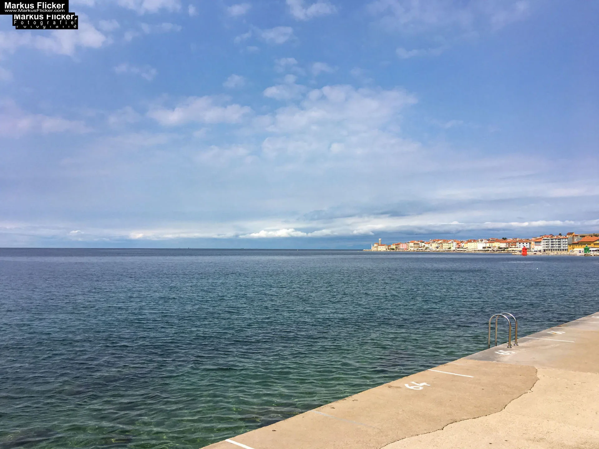 Piran am Meer in Slowenien an der Adria