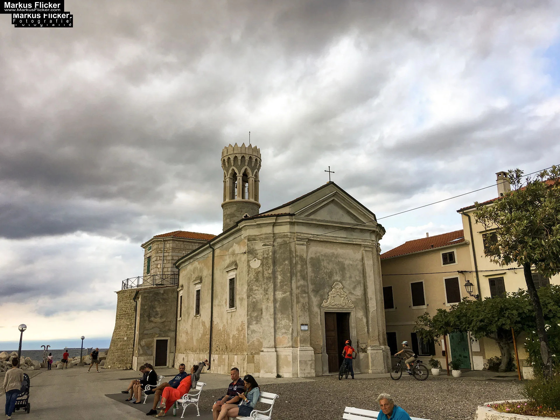 Piran am Meer in Slowenien an der Adria