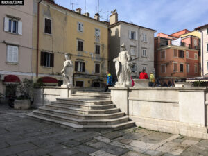 Piran am Meer in Slowenien an der Adria