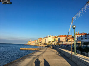 Piran am Meer in Slowenien an der Adria