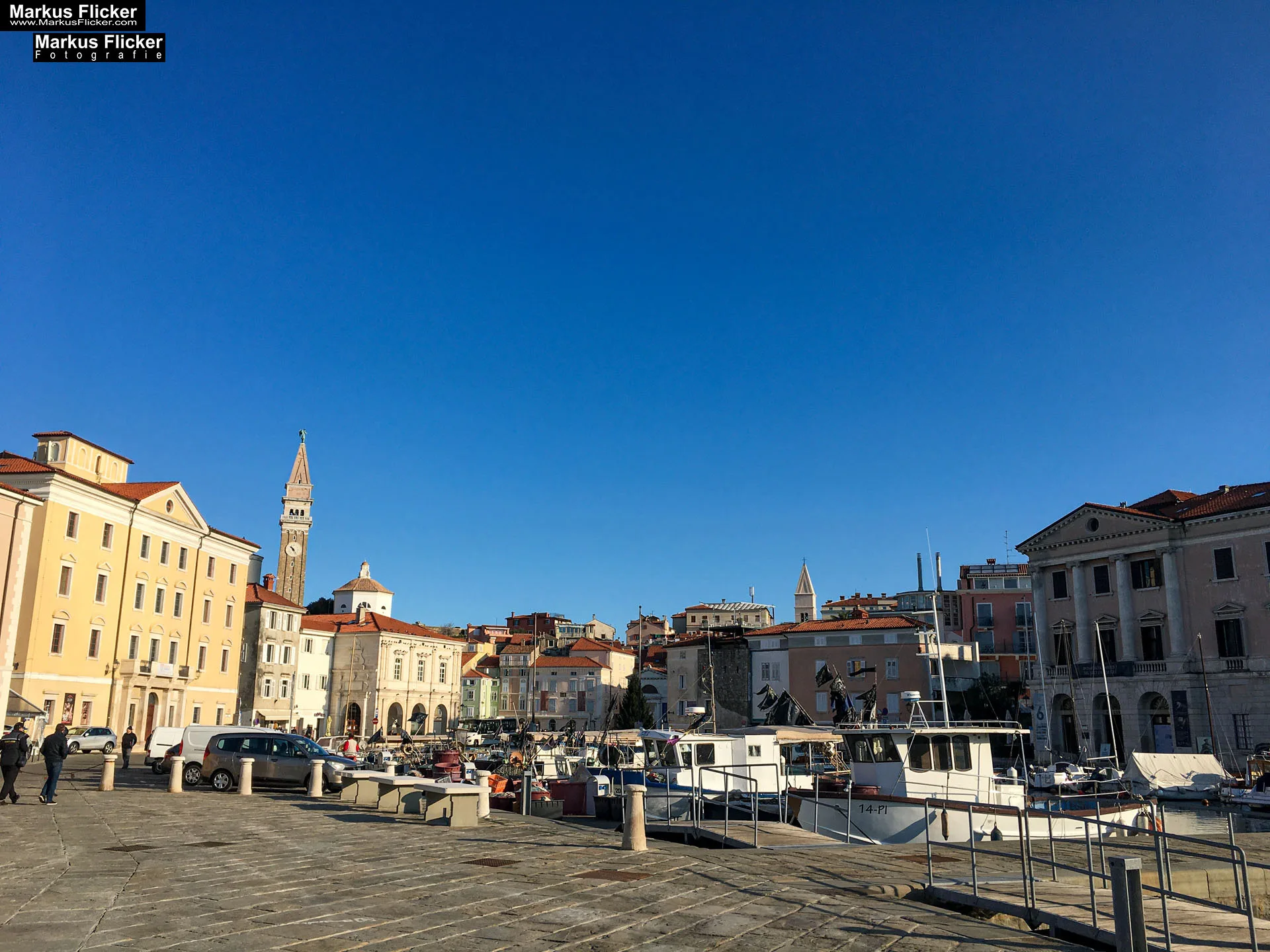 Piran am Meer in Slowenien an der Adria