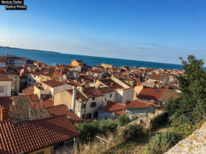 Piran am Meer in Slowenien an der Adria