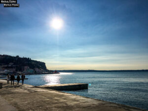 Piran am Meer in Slowenien an der Adria