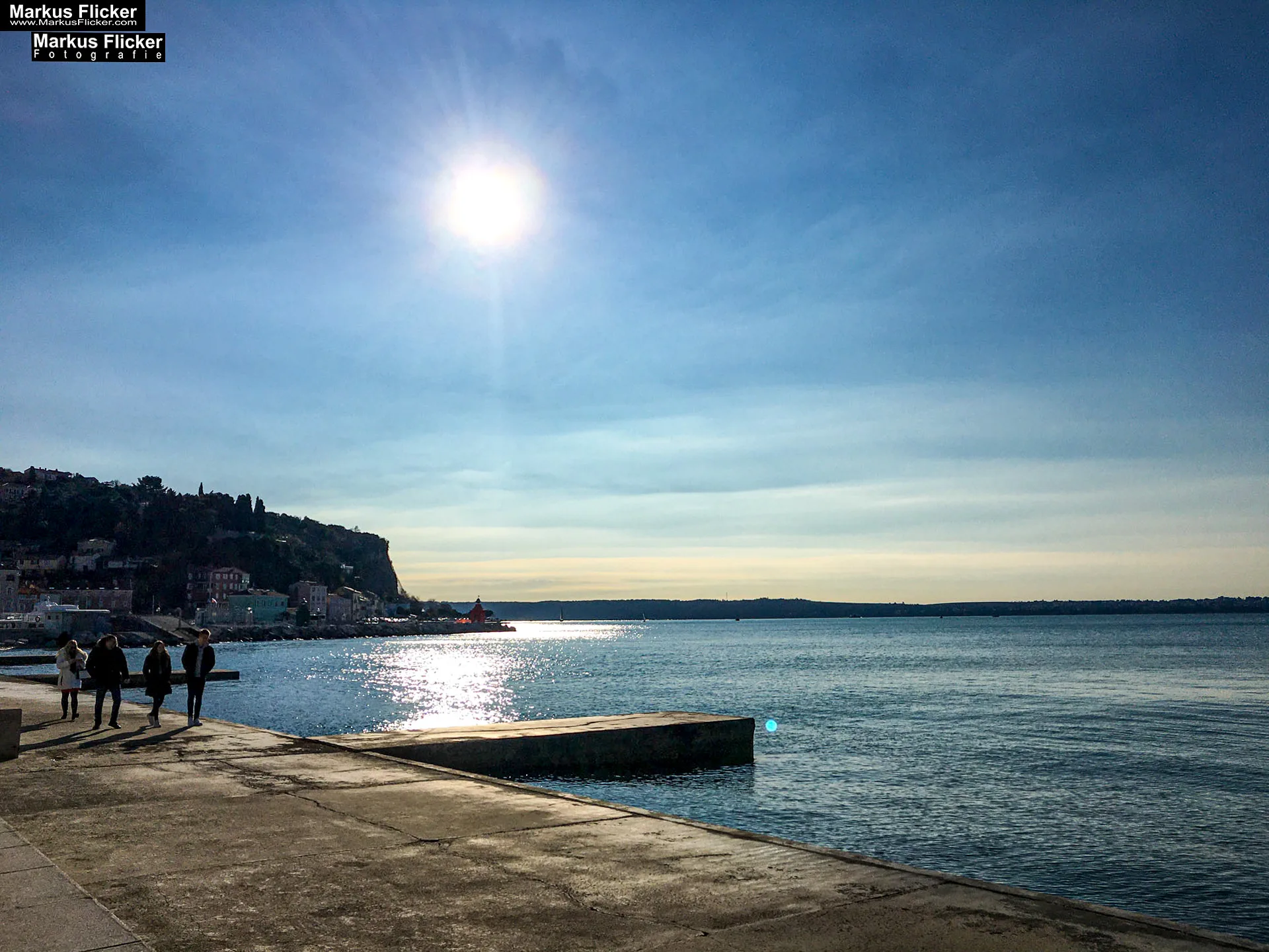 Piran am Meer in Slowenien an der Adria