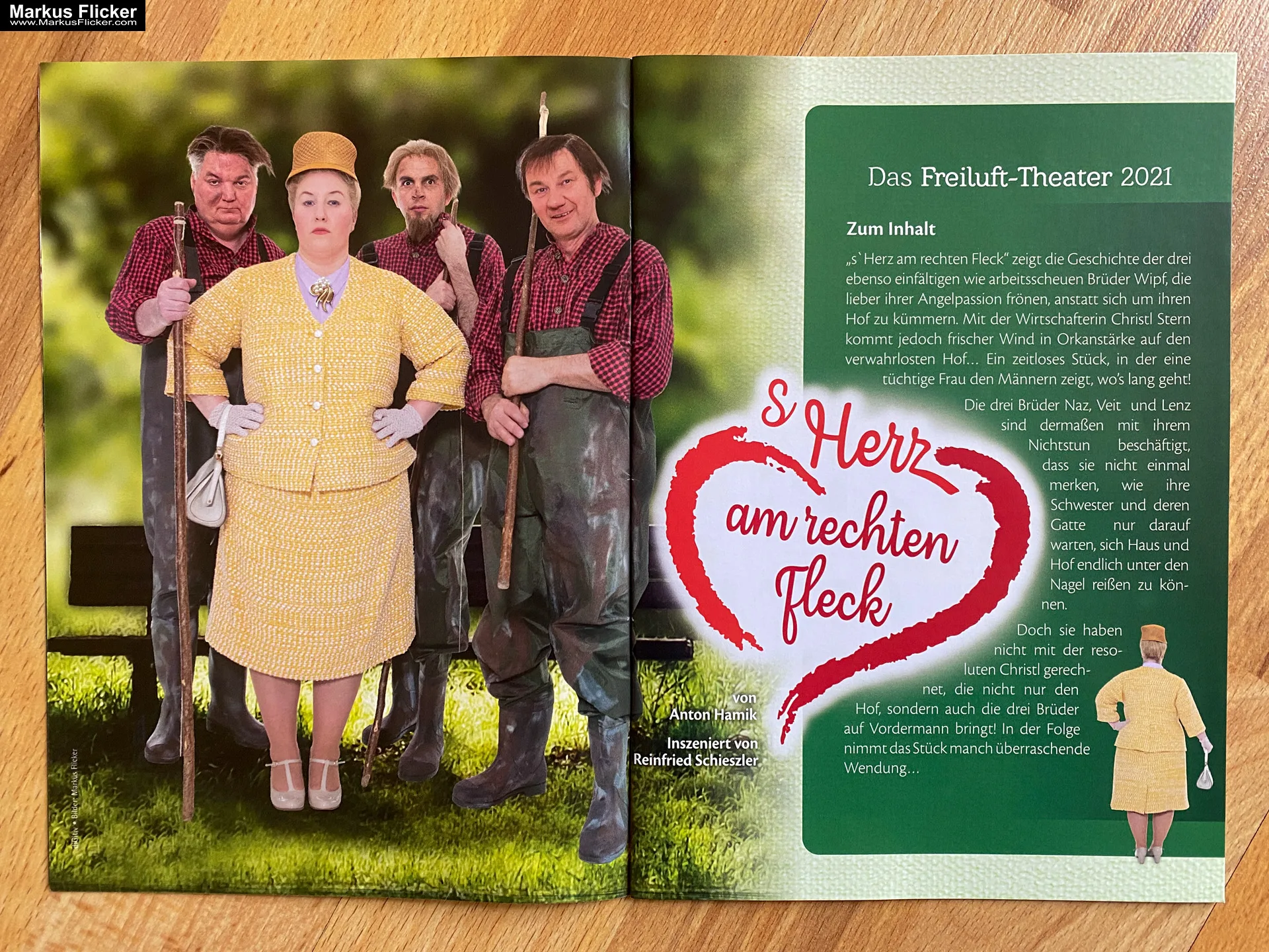 Brandluckner Huab'n Theater Freilufttheater Mittwoch Theater beim Bauernhofer Spielplan