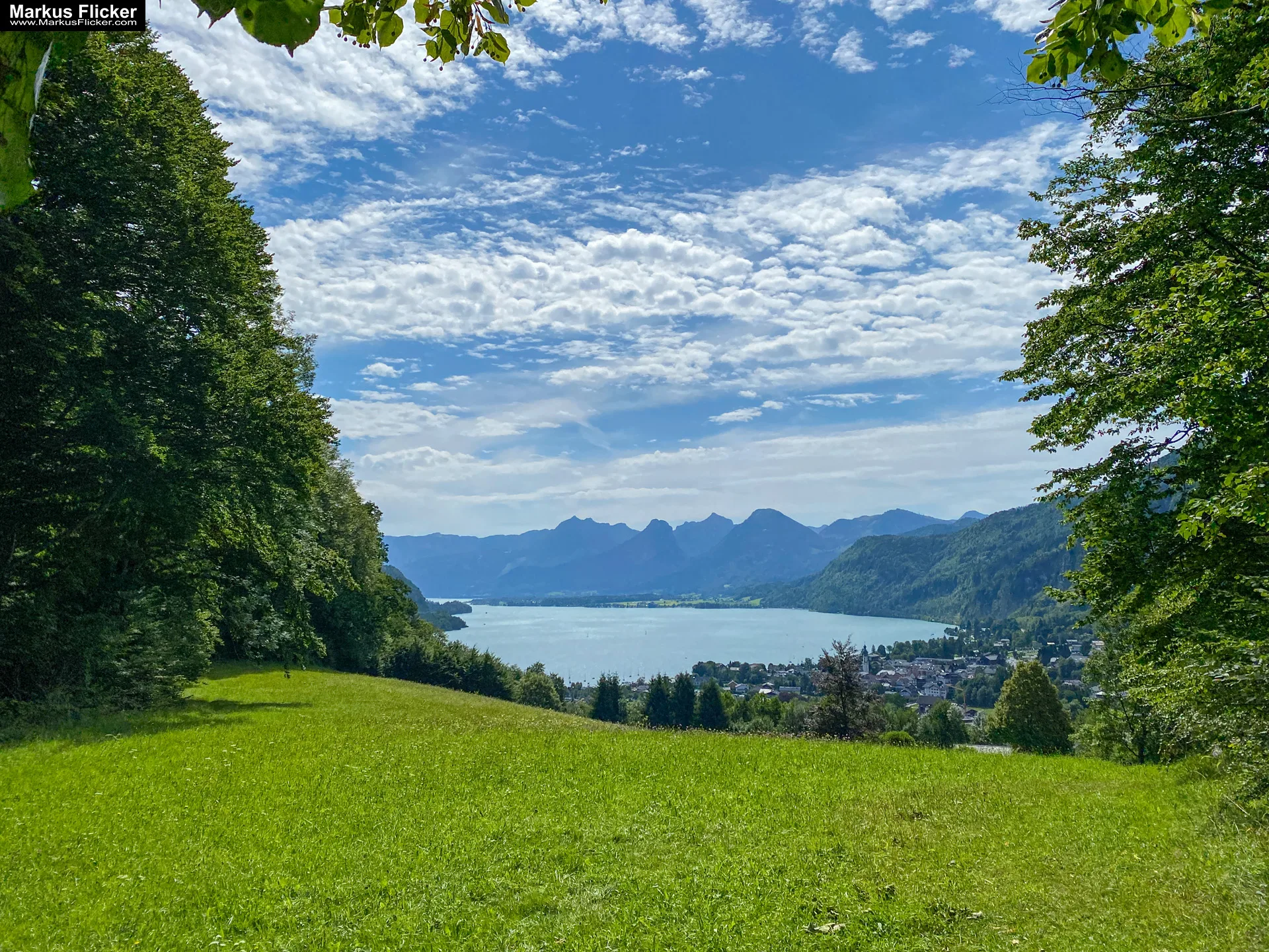 Aussichtsberg Plombergstein St. Gilgen am Wolfgangsee Salzkammergut Salzburg