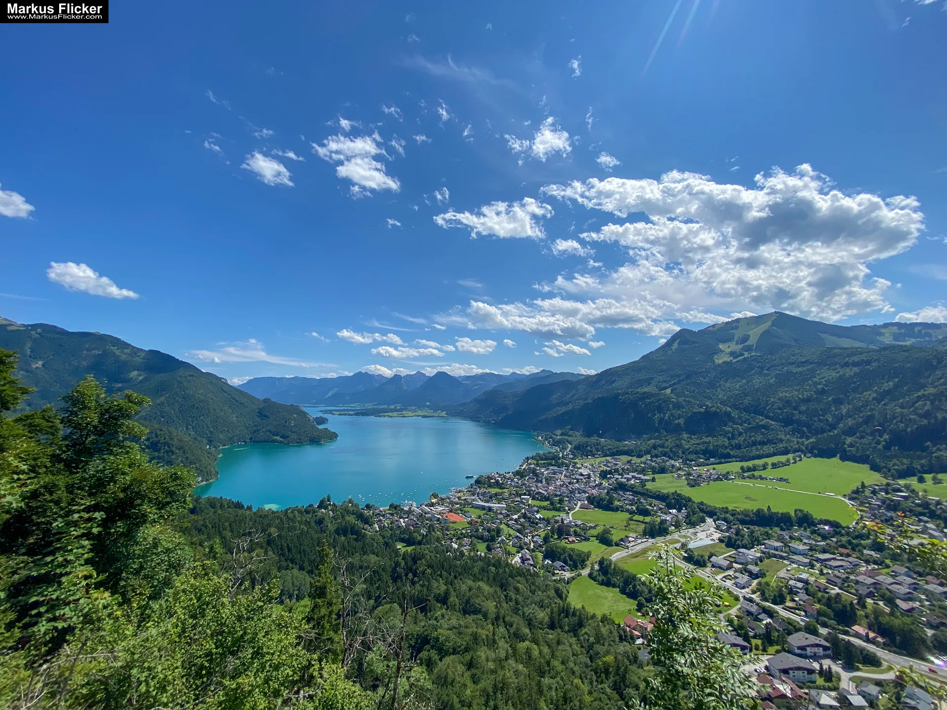 Aussichtsberg Plombergstein St. Gilgen am Wolfgangsee Salzkammergut Salzburg