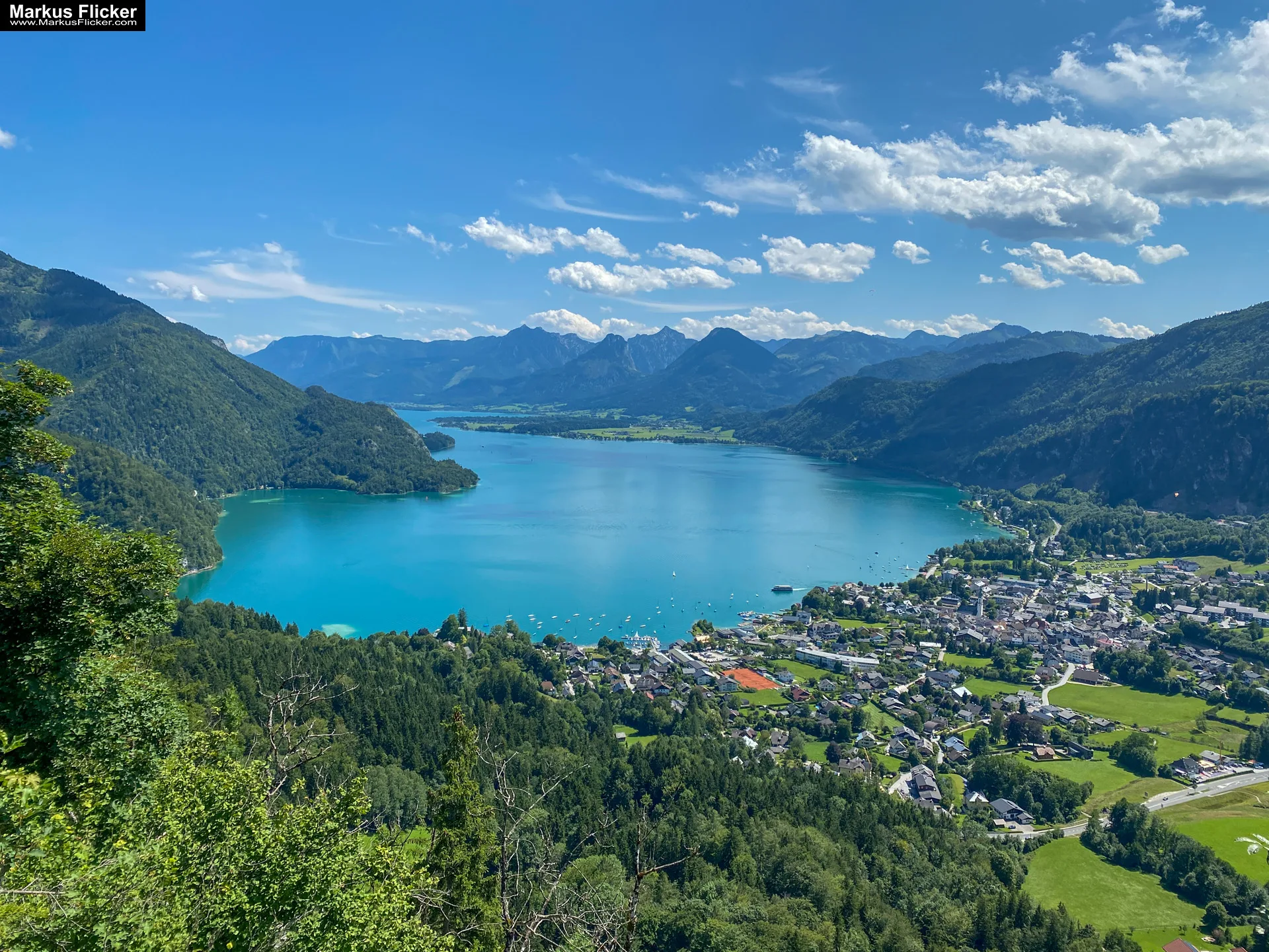 Aussichtsberg Plombergstein St. Gilgen am Wolfgangsee Salzkammergut Salzburg