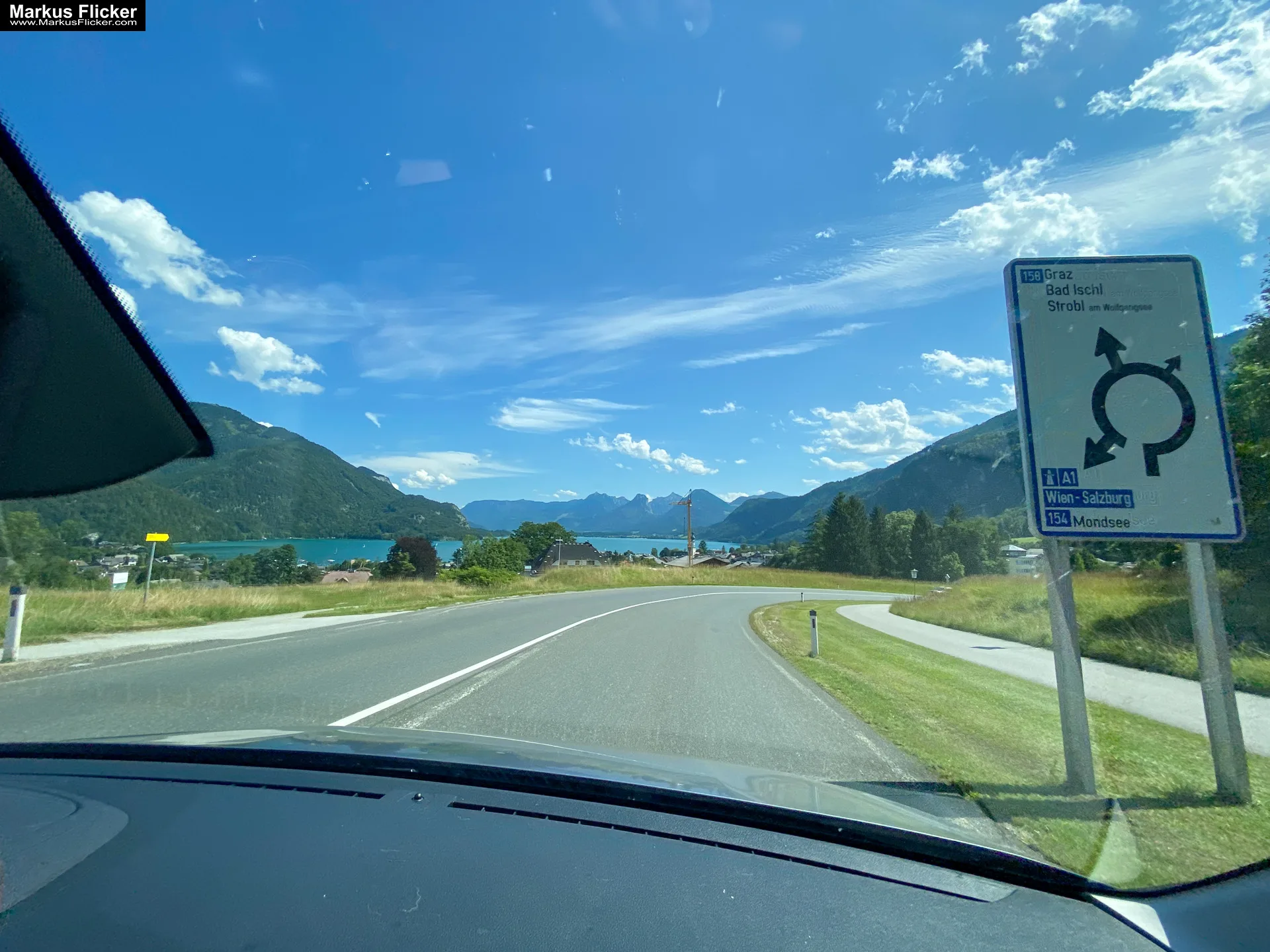 Aussichtsberg Plombergstein St. Gilgen am Wolfgangsee Salzkammergut Salzburg