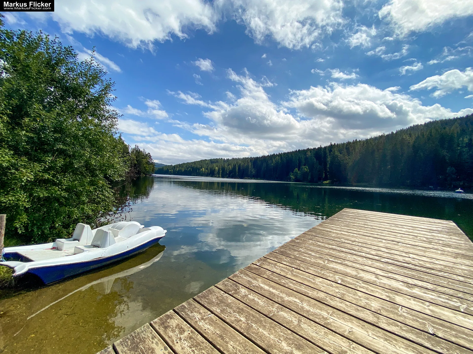 Packer Stausee in der Gemeinde Hirschegg-Pack Bezirk Voitsberg in der Steiermark