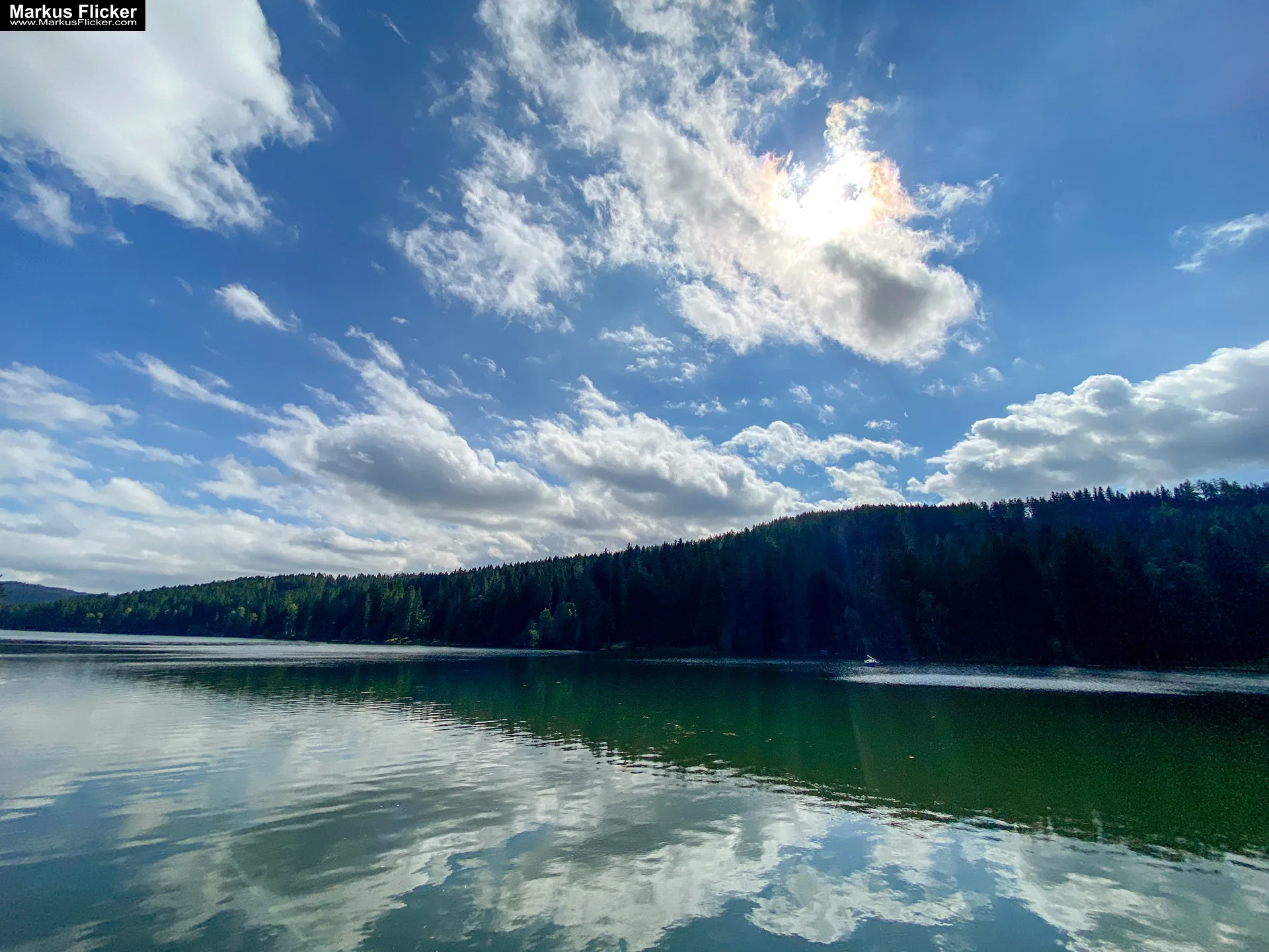 Packer Stausee in der Gemeinde Hirschegg-Pack Bezirk Voitsberg in der Steiermark