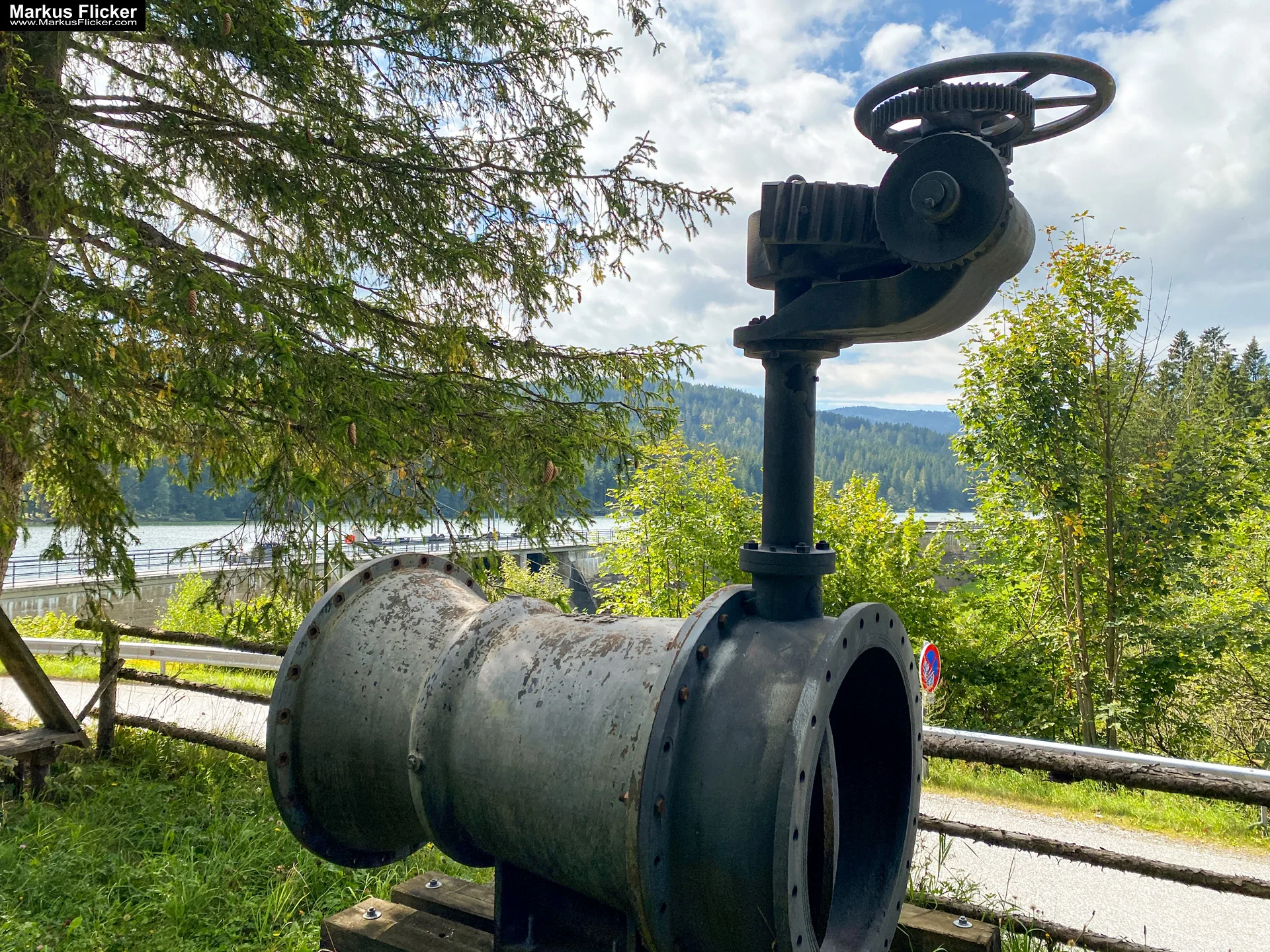 Packer Stausee in der Gemeinde Hirschegg-Pack Bezirk Voitsberg in der Steiermark