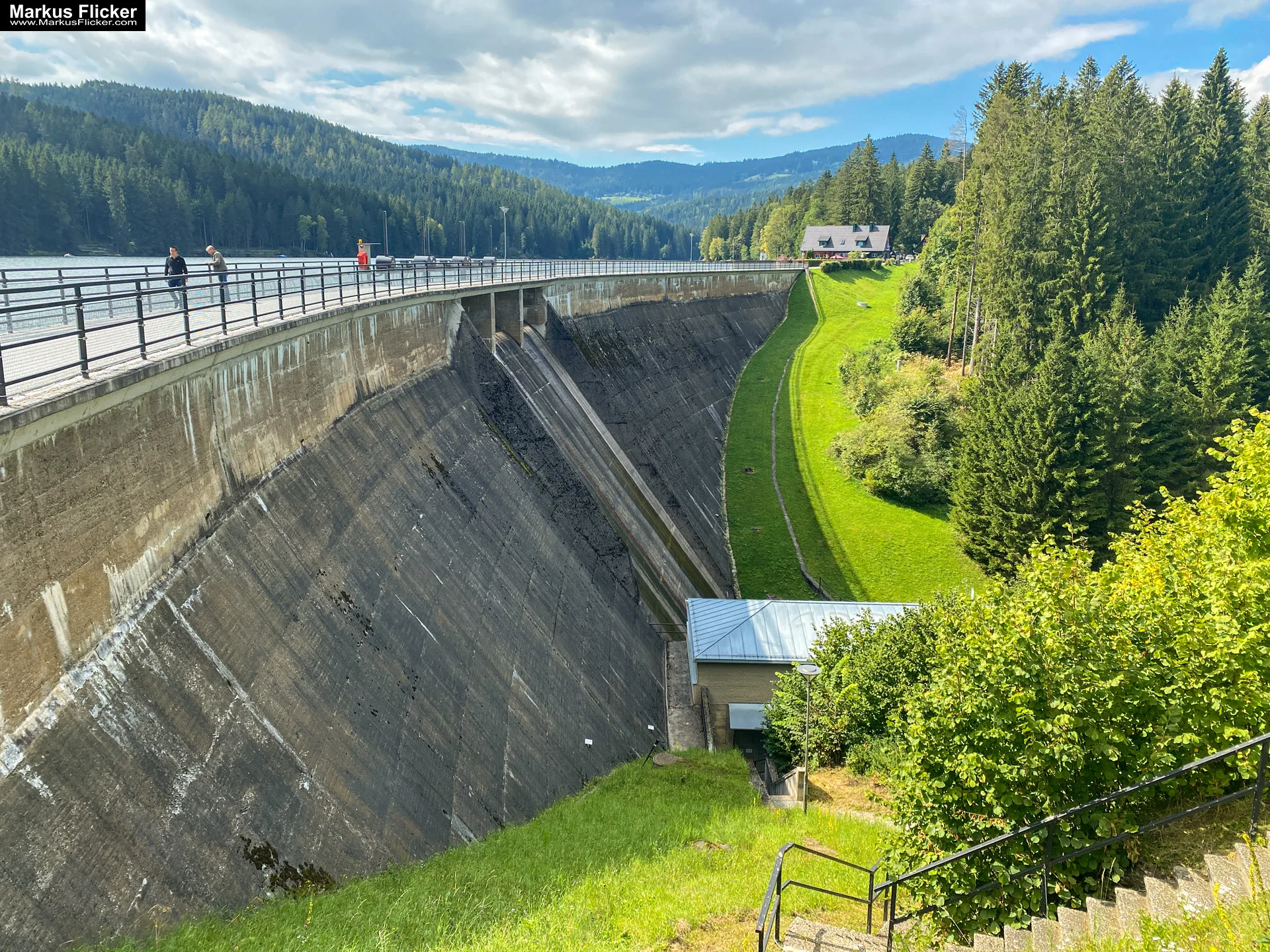 Packer Stausee in der Gemeinde Hirschegg-Pack Bezirk Voitsberg in der Steiermark
